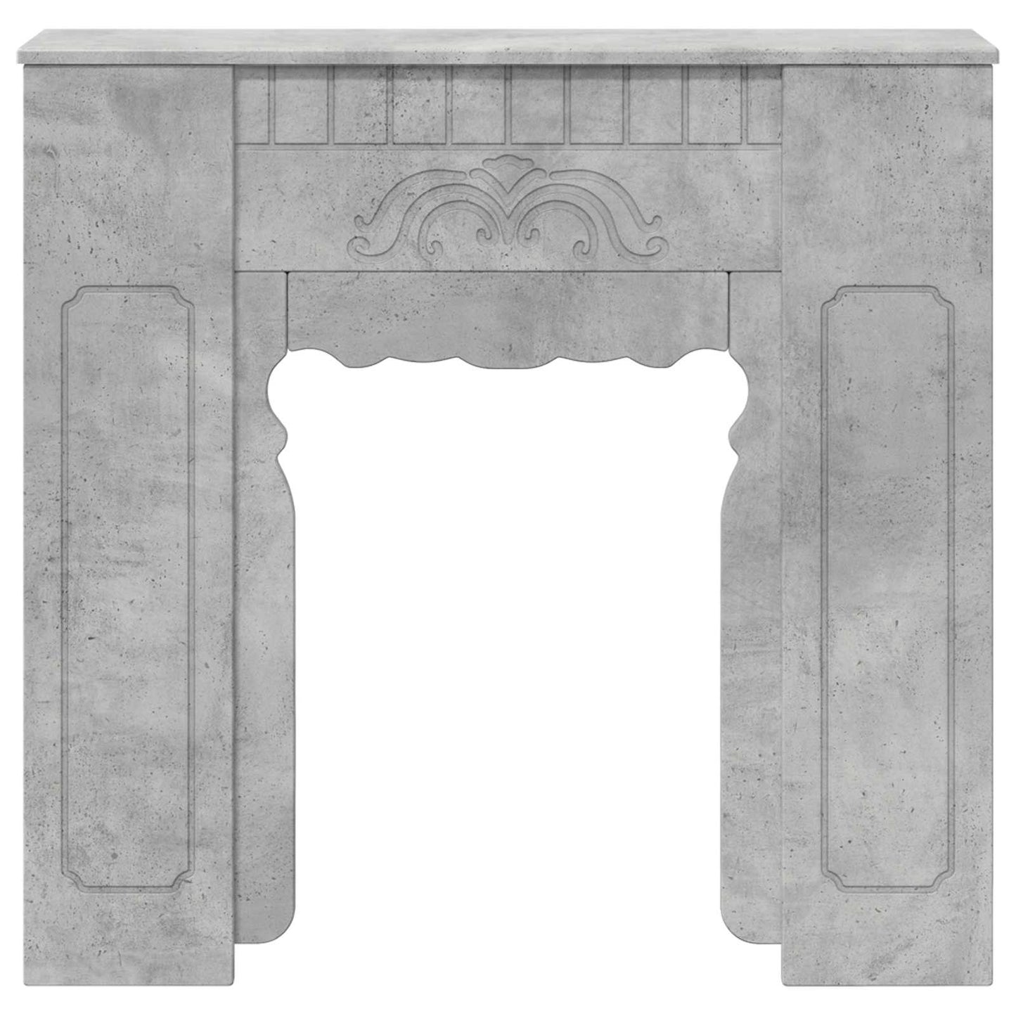 Peisramme Betonggrå 93 x 20 x 89 cm Konstruert tre