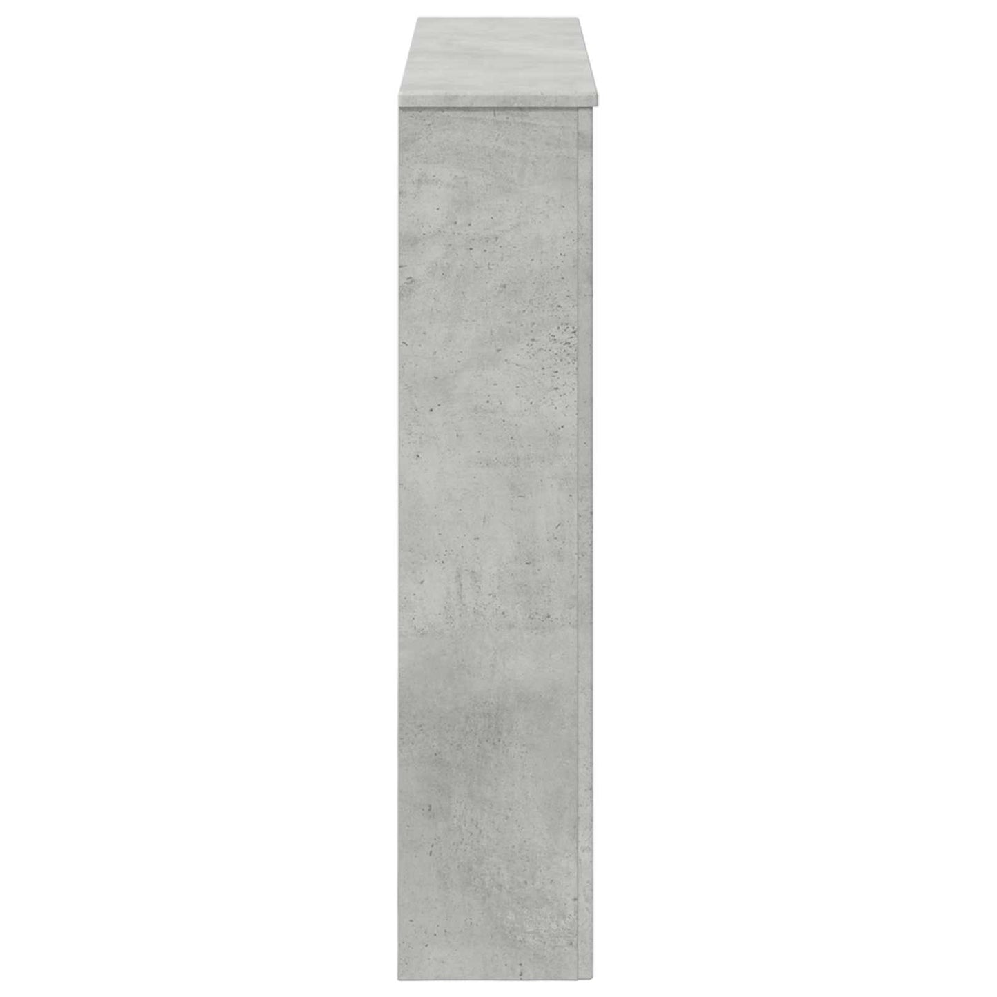 Peisramme Betonggrå 93 x 20 x 89 cm Konstruert tre