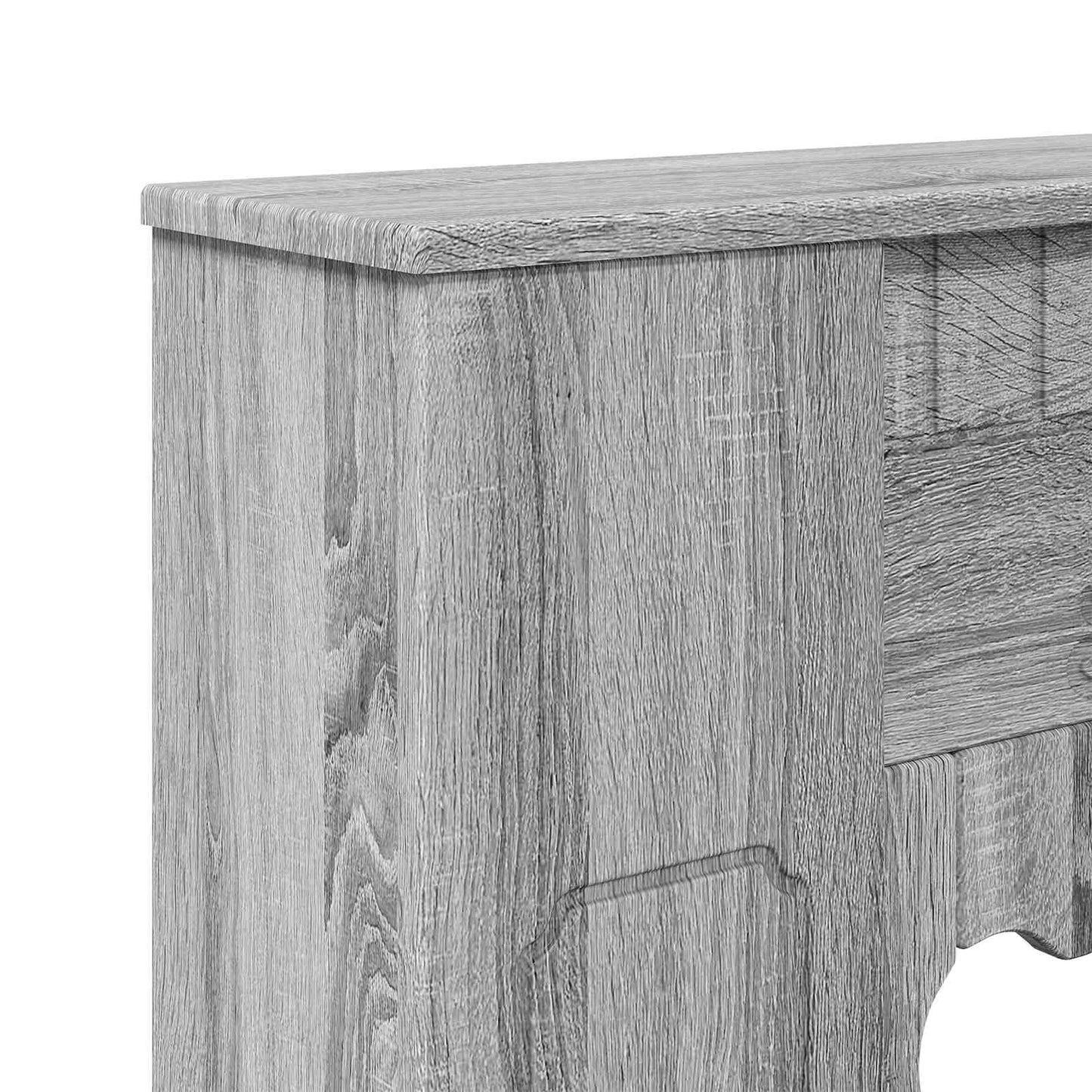 Peisramme Grå Sonoma 93 x 20 x 89 cm Konstruert tre