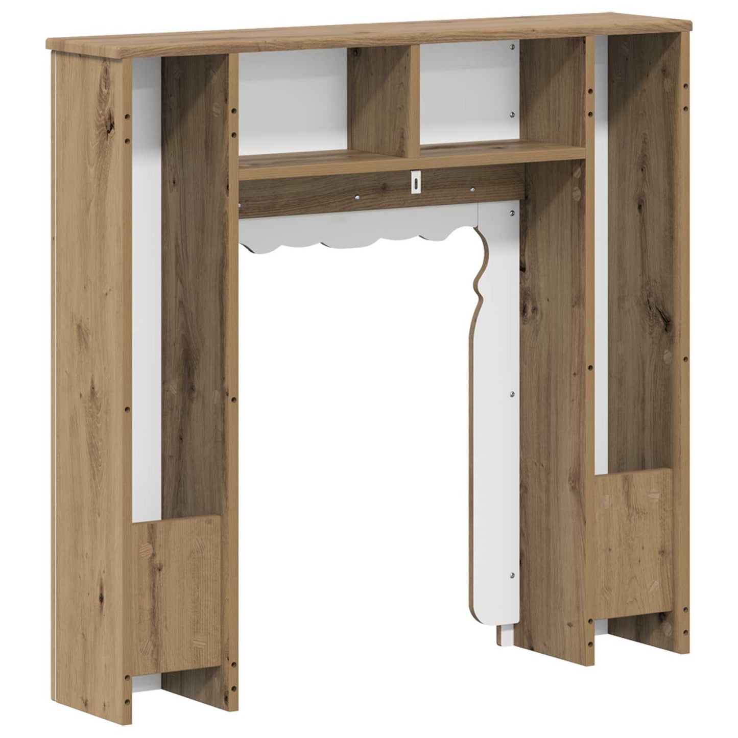 Peisramme Artisan eik 93 x 20 x 89 cm Konstruert tre