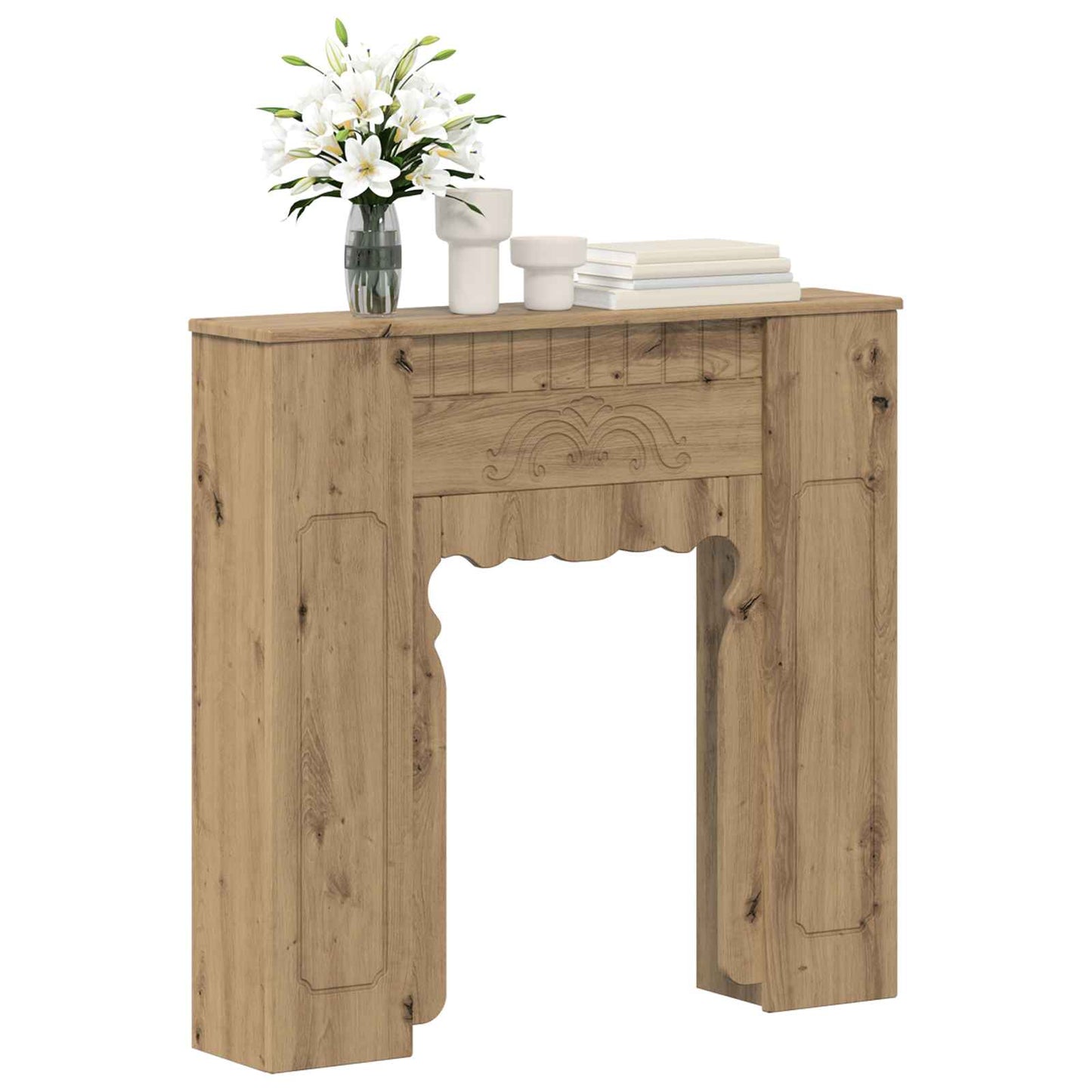 Peisramme Artisan eik 93 x 20 x 89 cm Konstruert tre