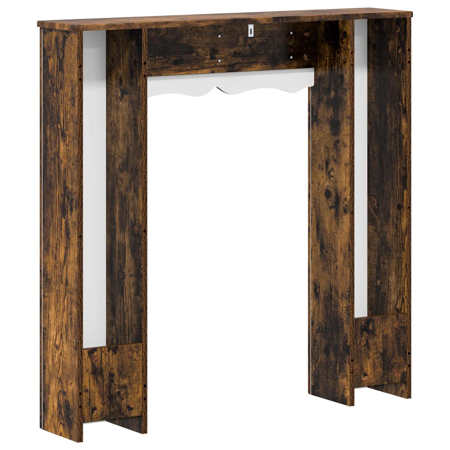 Peisramme Røkt Eik 102 x 20 x 102 cm Konstruert tre