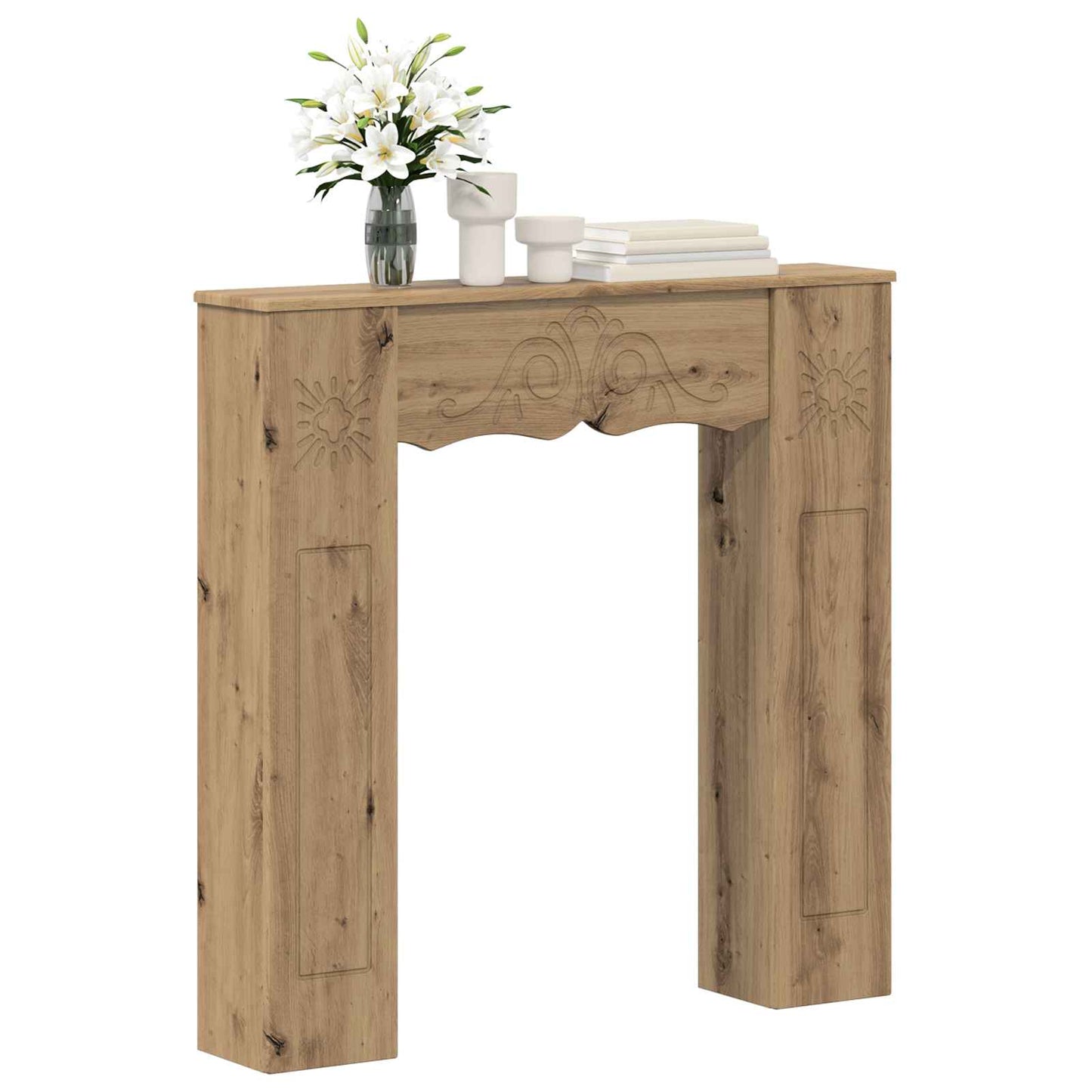 Peisramme Artisan eik 102 x 20 x 102 cm Konstruert tre
