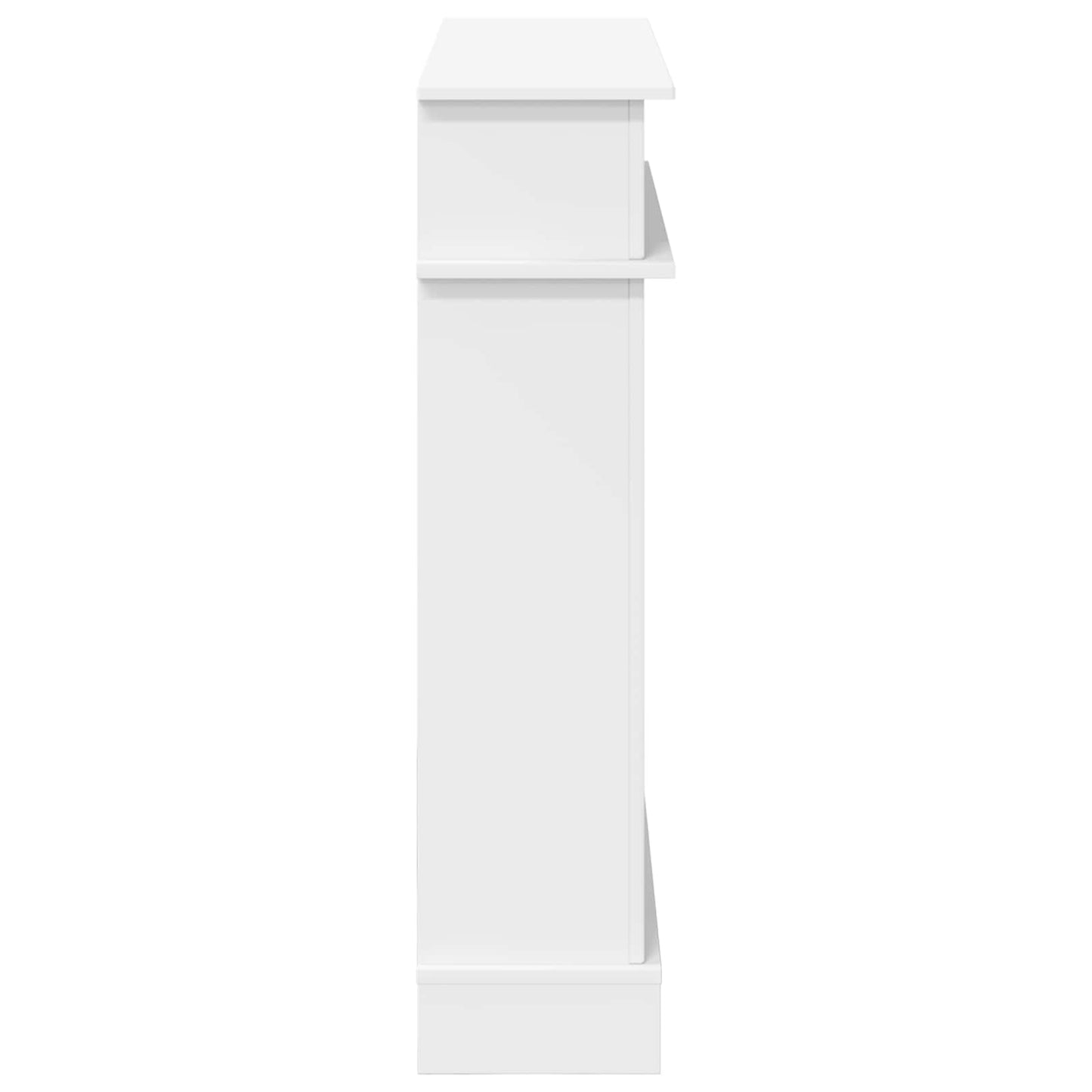 Peisramme Hvit 102 x 26 x 100 cm Konstruert tre