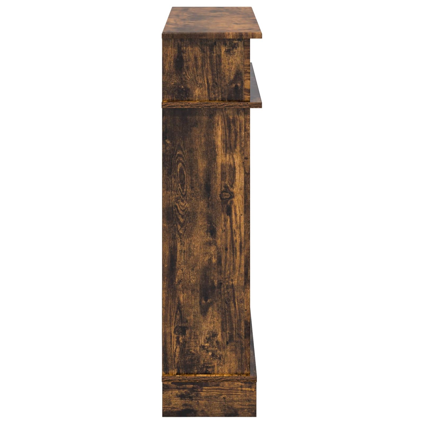 Peisramme Røkt Eik 102 x 26 x 100 cm Konstruert tre