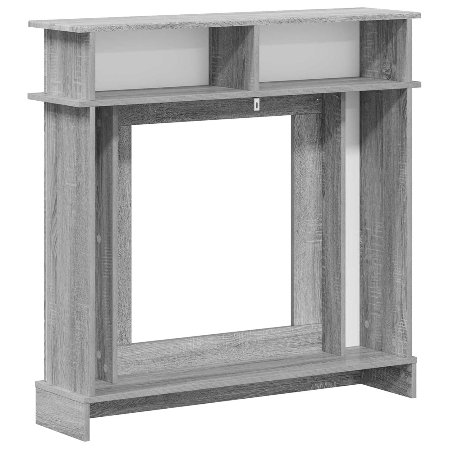 Peisramme Grå Sonoma 102 x 26 x 100 cm Konstruert tre