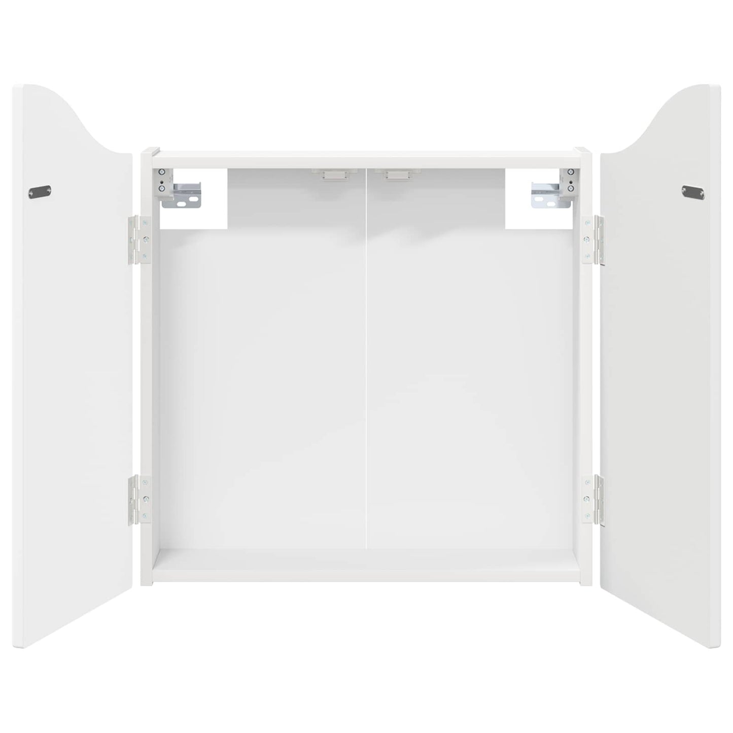 Dartbrettskap Hvit 56 x 12 x 63 cm Konstruert tre