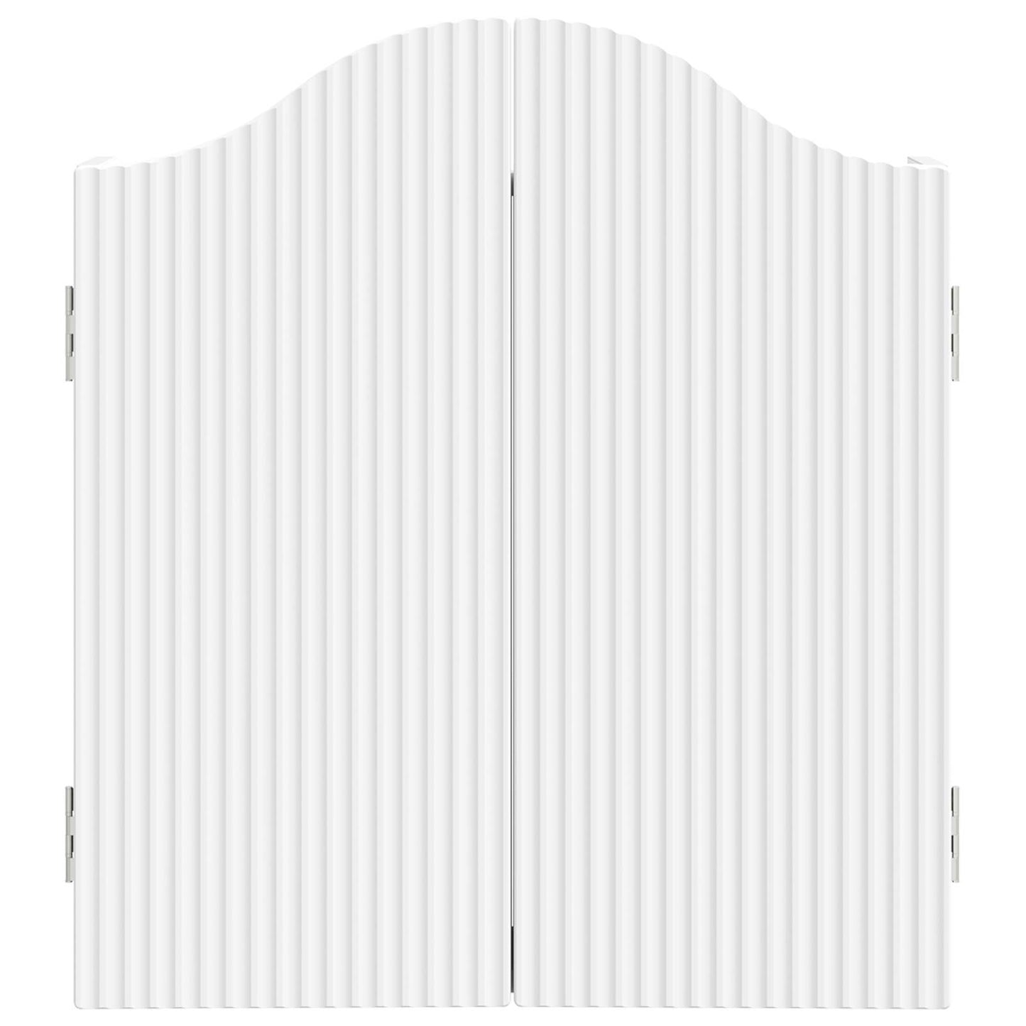 Dartbrettskap Hvit 56 x 12 x 63 cm Konstruert tre