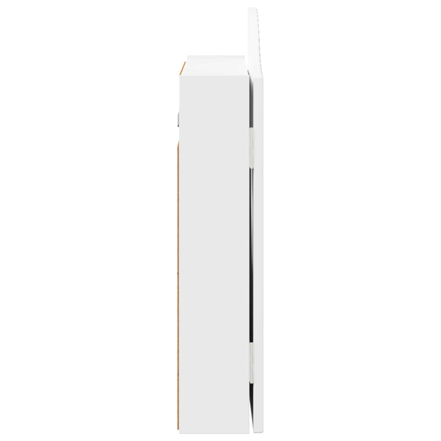 Dartbrettskap Hvit 56 x 12 x 63 cm Konstruert tre