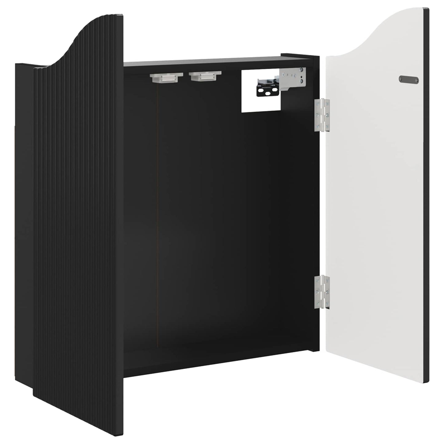 Dartbrettskap Svart 56 x 12 x 63 cm Konstruert tre