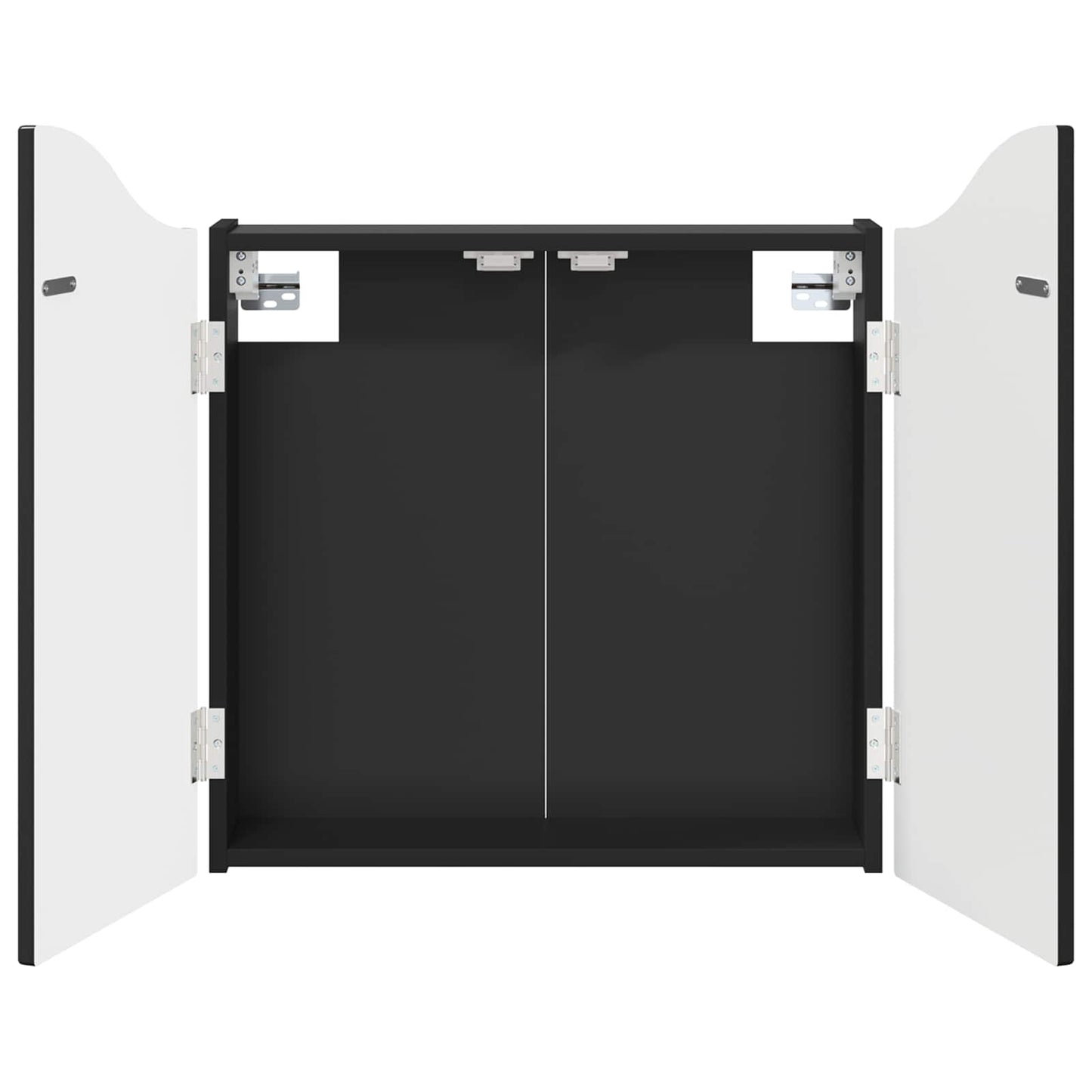 Dartbrettskap Svart 56 x 12 x 63 cm Konstruert tre