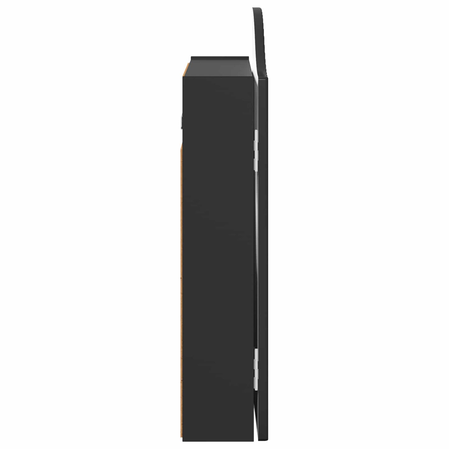 Dartbrettskap Svart 56 x 12 x 63 cm Konstruert tre