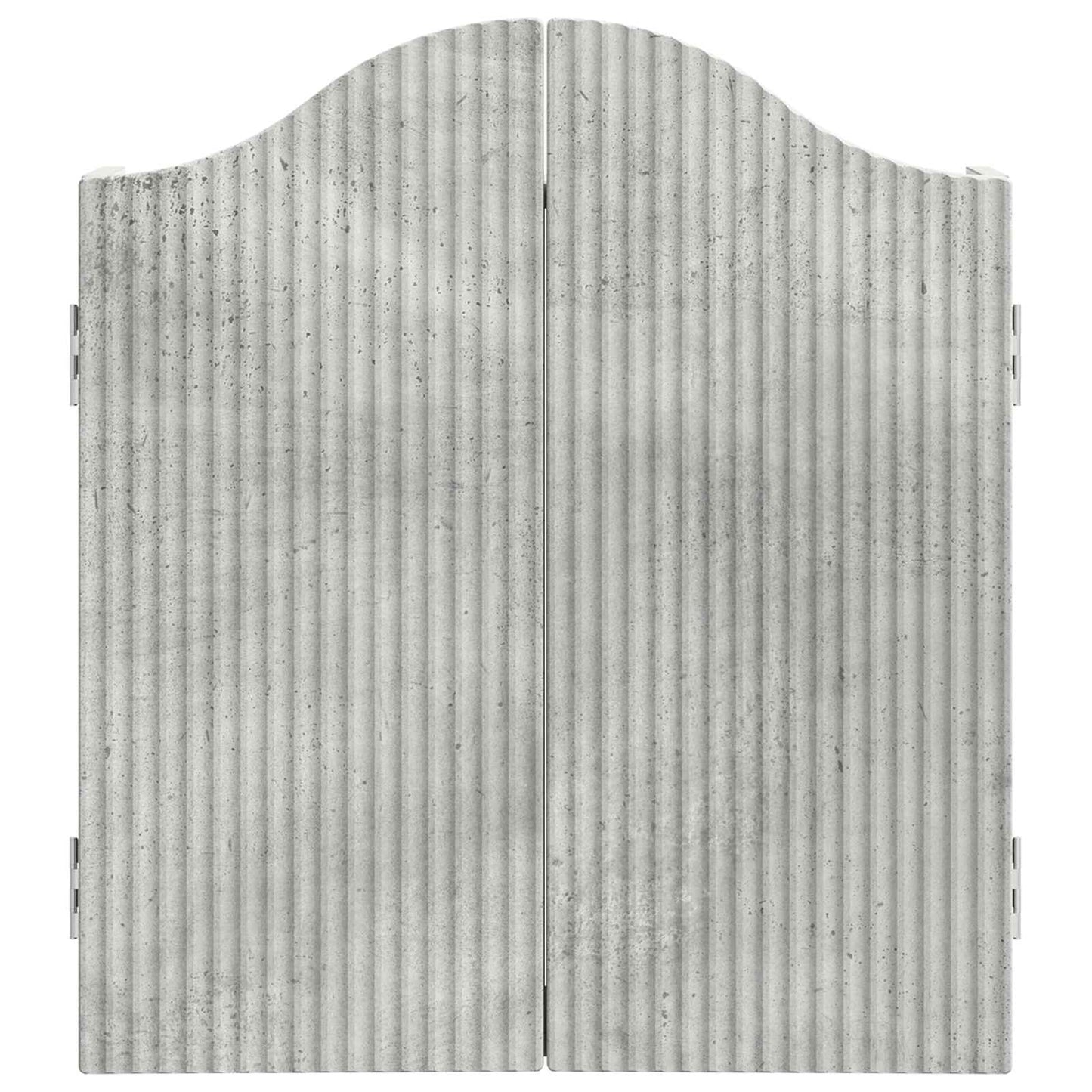 Dartbrettskap Betonggrå 56 x 12 x 63 cm Konstruert tre