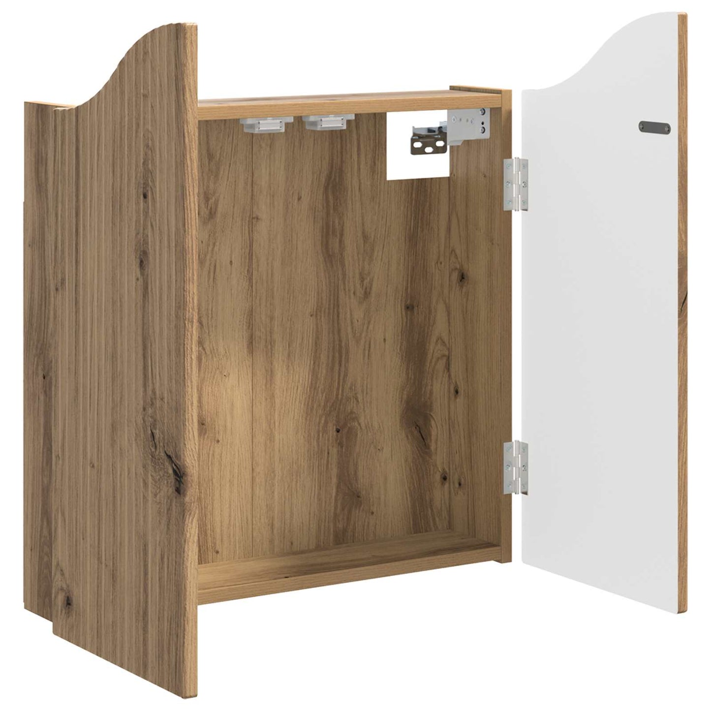 Dartbrettskap Artisan eik 56 x 12 x 63 cm Konstruert tre