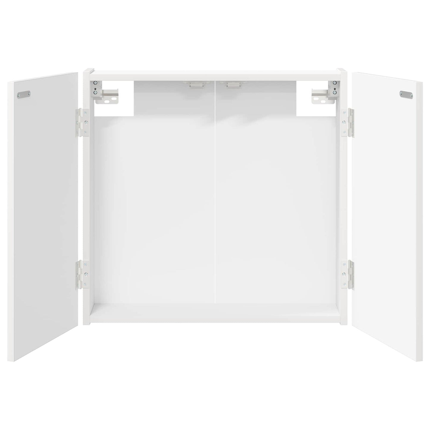 Dartbrettskap Hvit 56 x 12 x 53,5 cm Konstruert tre