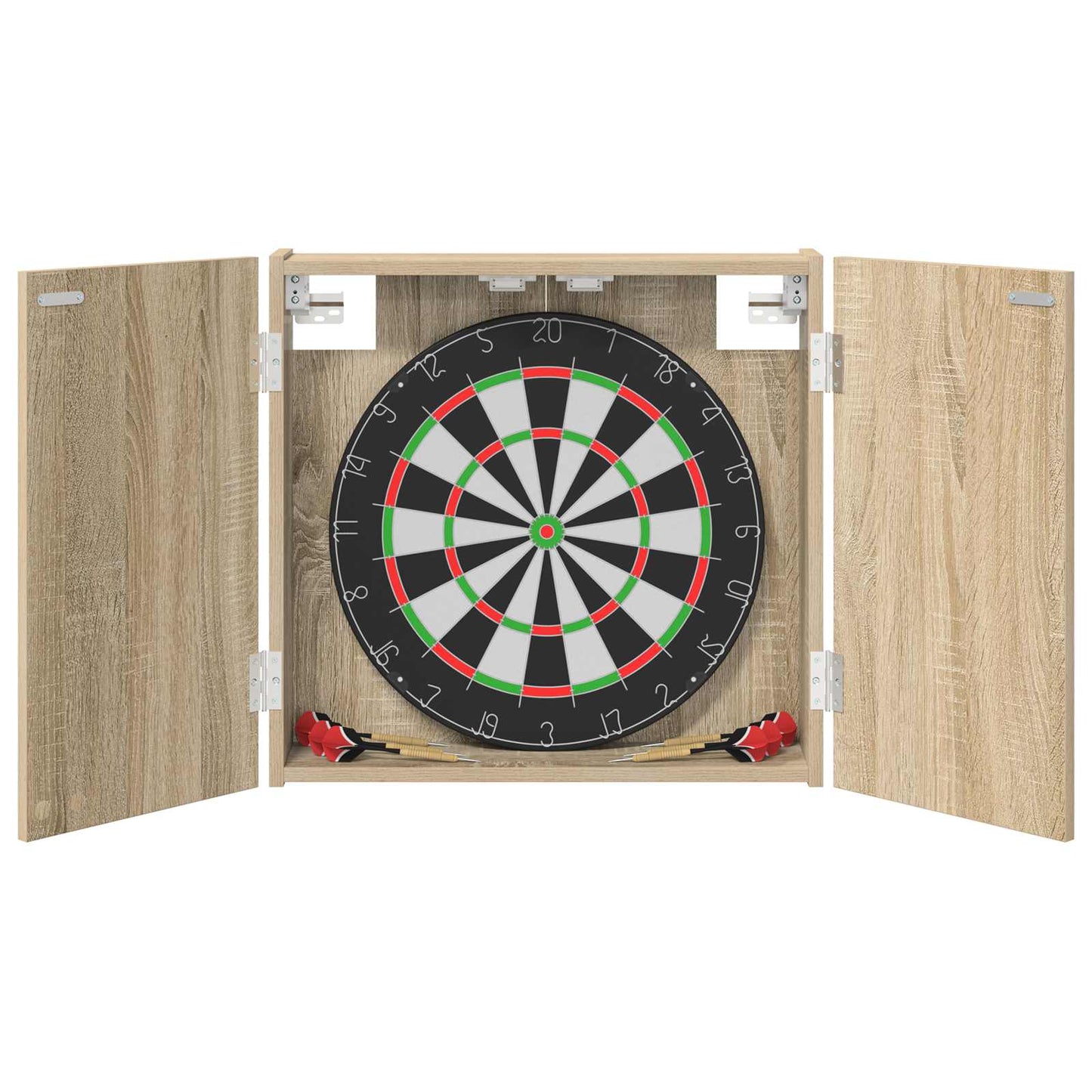 Dartbrettskap Sonoma eik 56 x 12 x 53,5 cm Konstruert tre