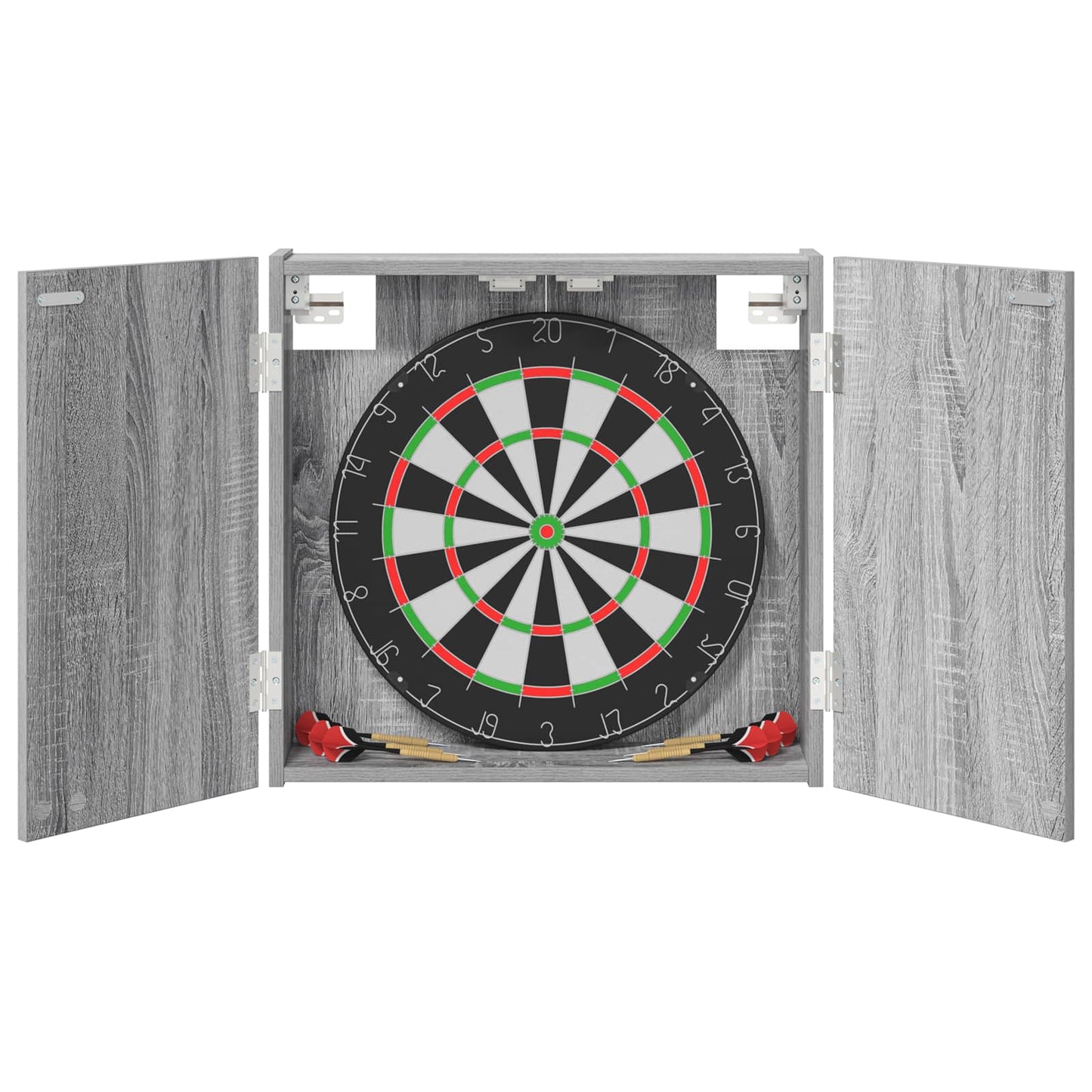 Dartbrettskap Grå Sonoma 56 x 12 x 53,5 cm Konstruert tre