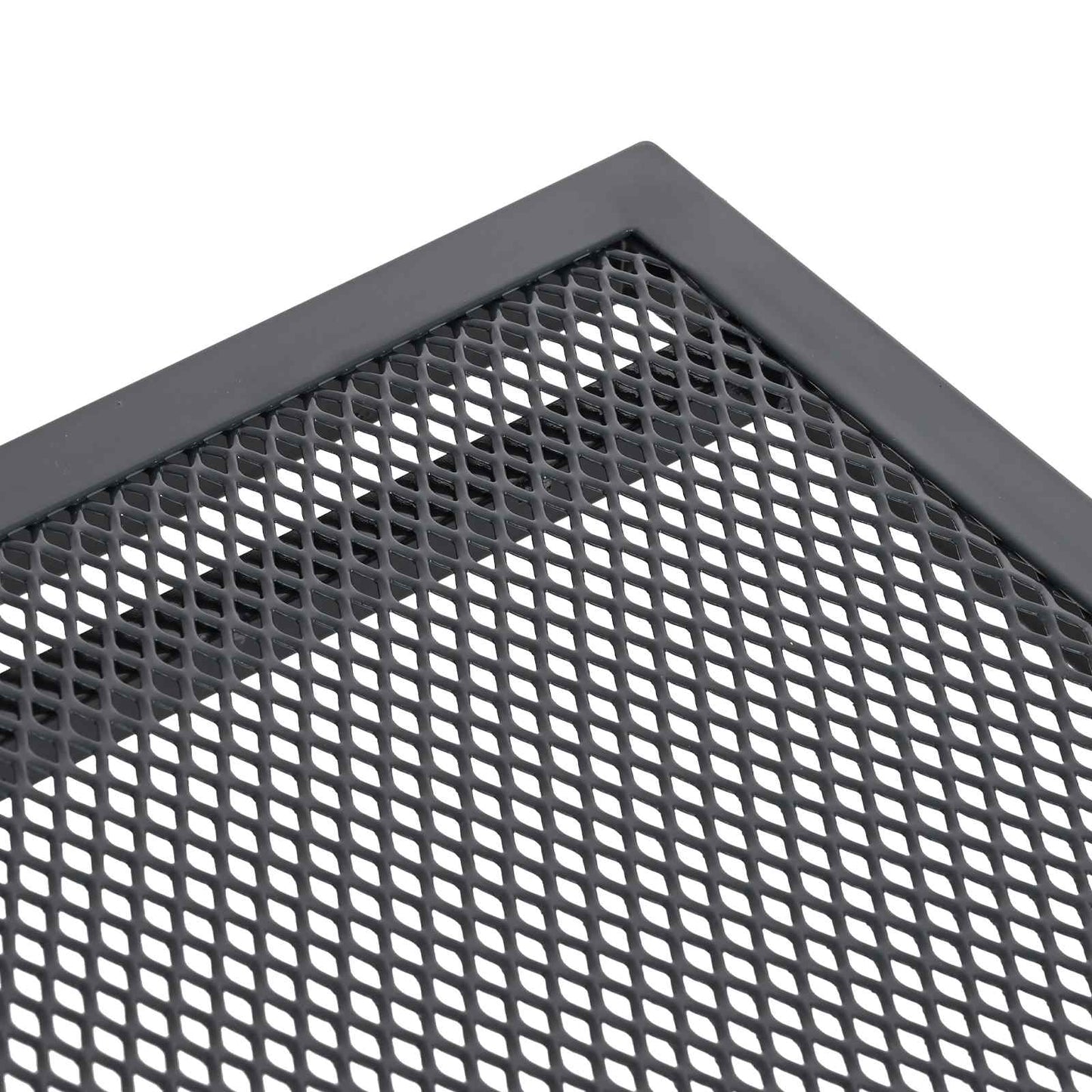 Utvidbart Mesh Spisebord Antrasitt 212 x 90 x 76 cm Stål