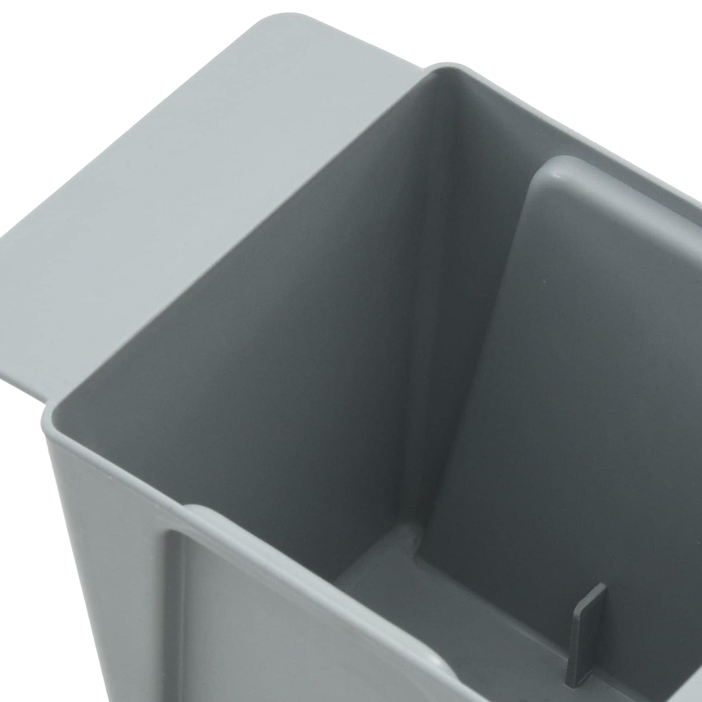 Blomsterkasser for Euro-paller 12 pcs Lysegrå 14 x 9 x 9,5 cm