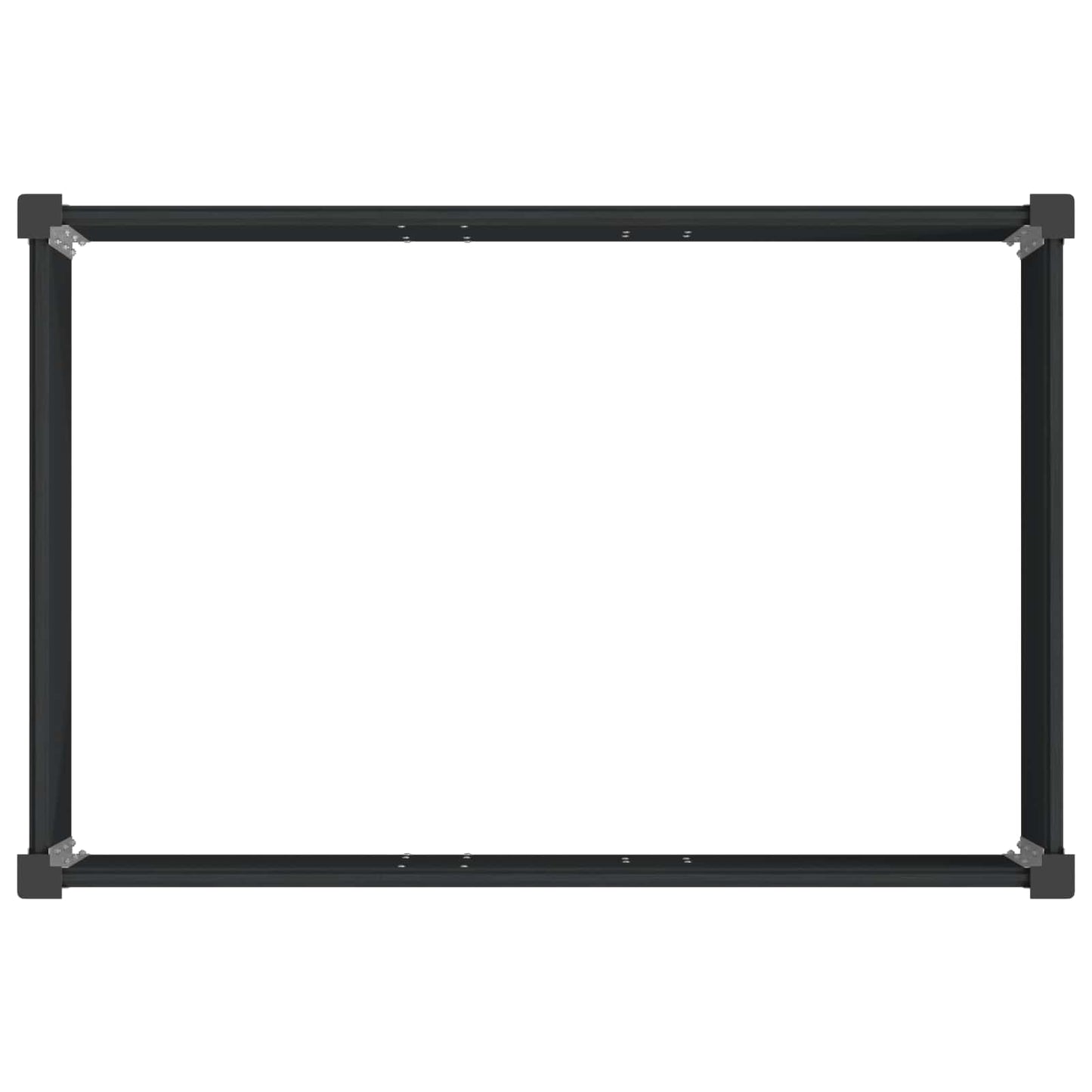 Høybed Svart 150 x 100 x 91 cm