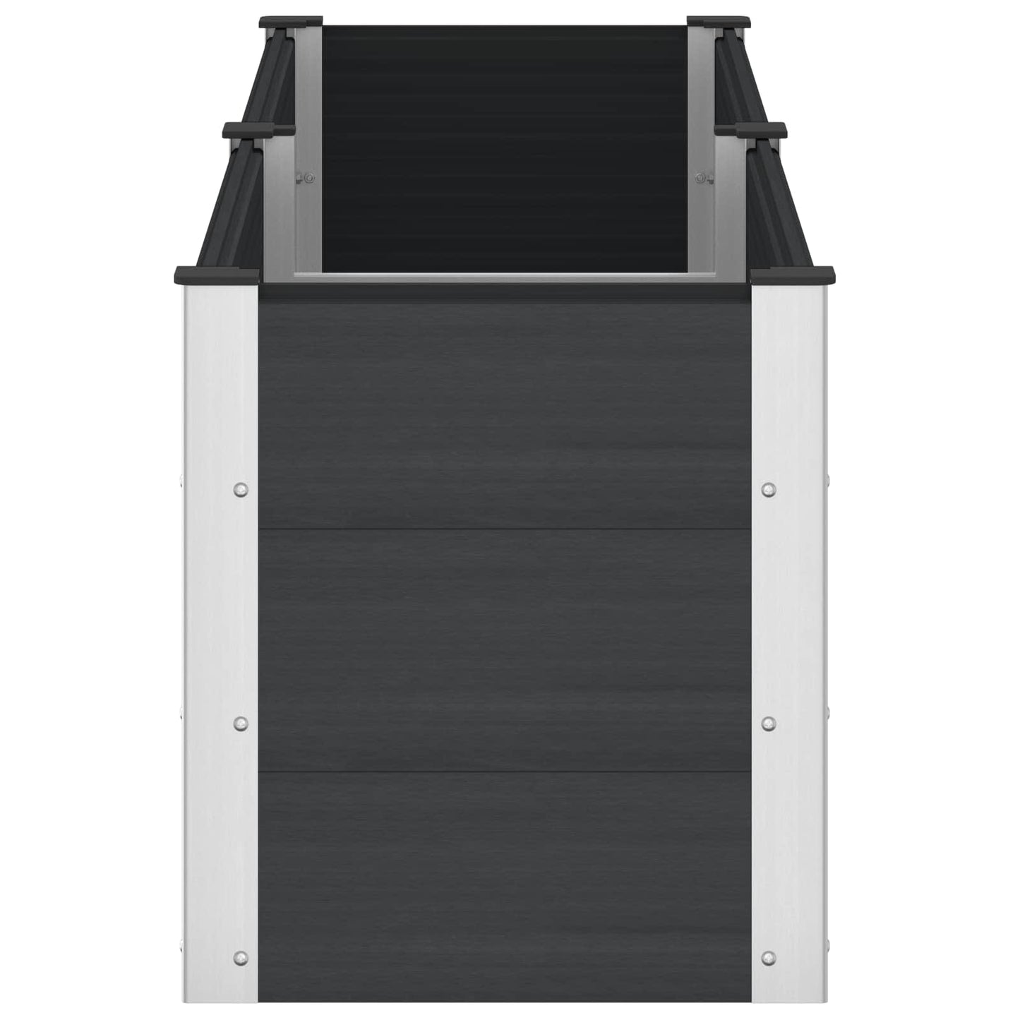 Høybed Svart 200 x 50 x 54 cm