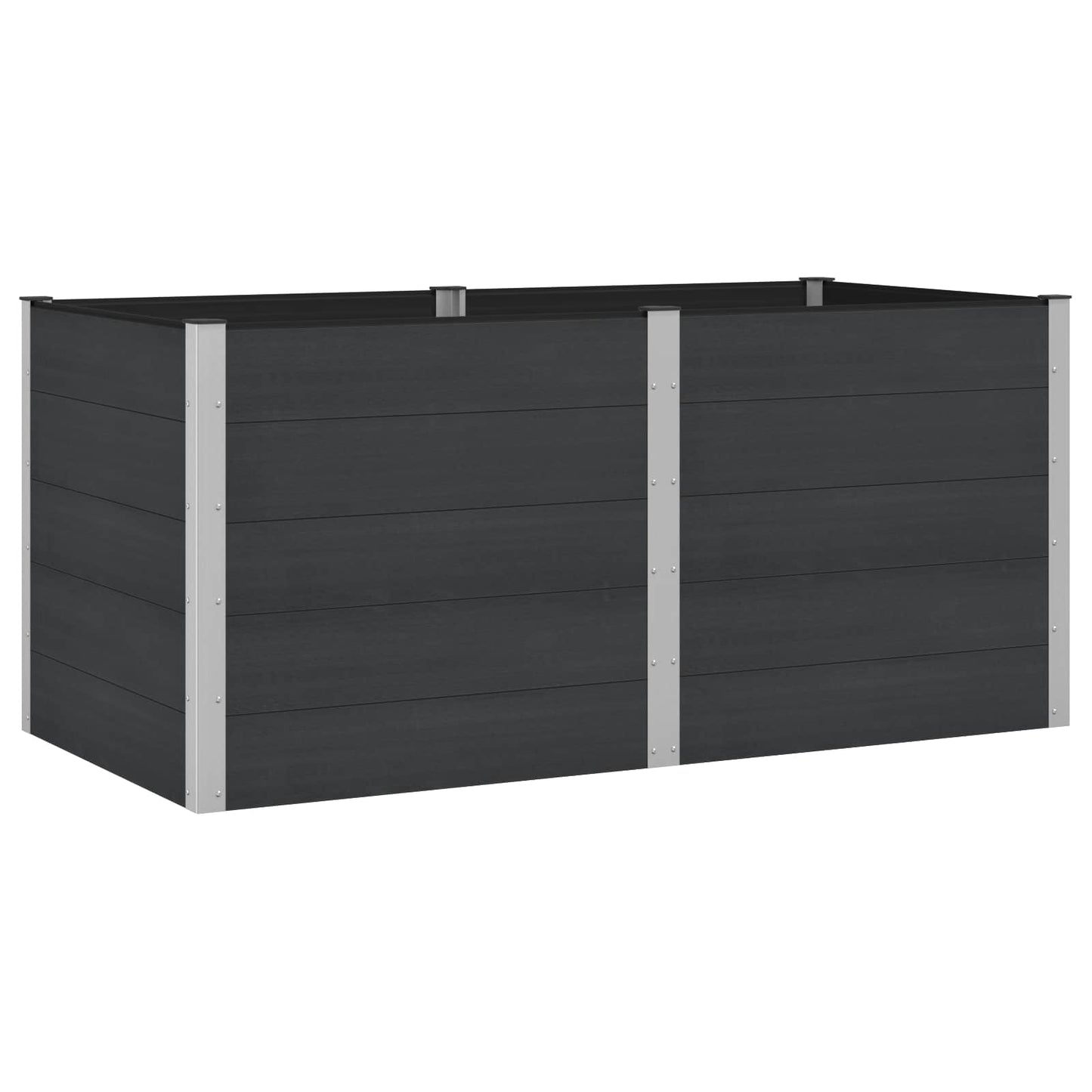 Høybed Svart 200 x 100 x 91 cm