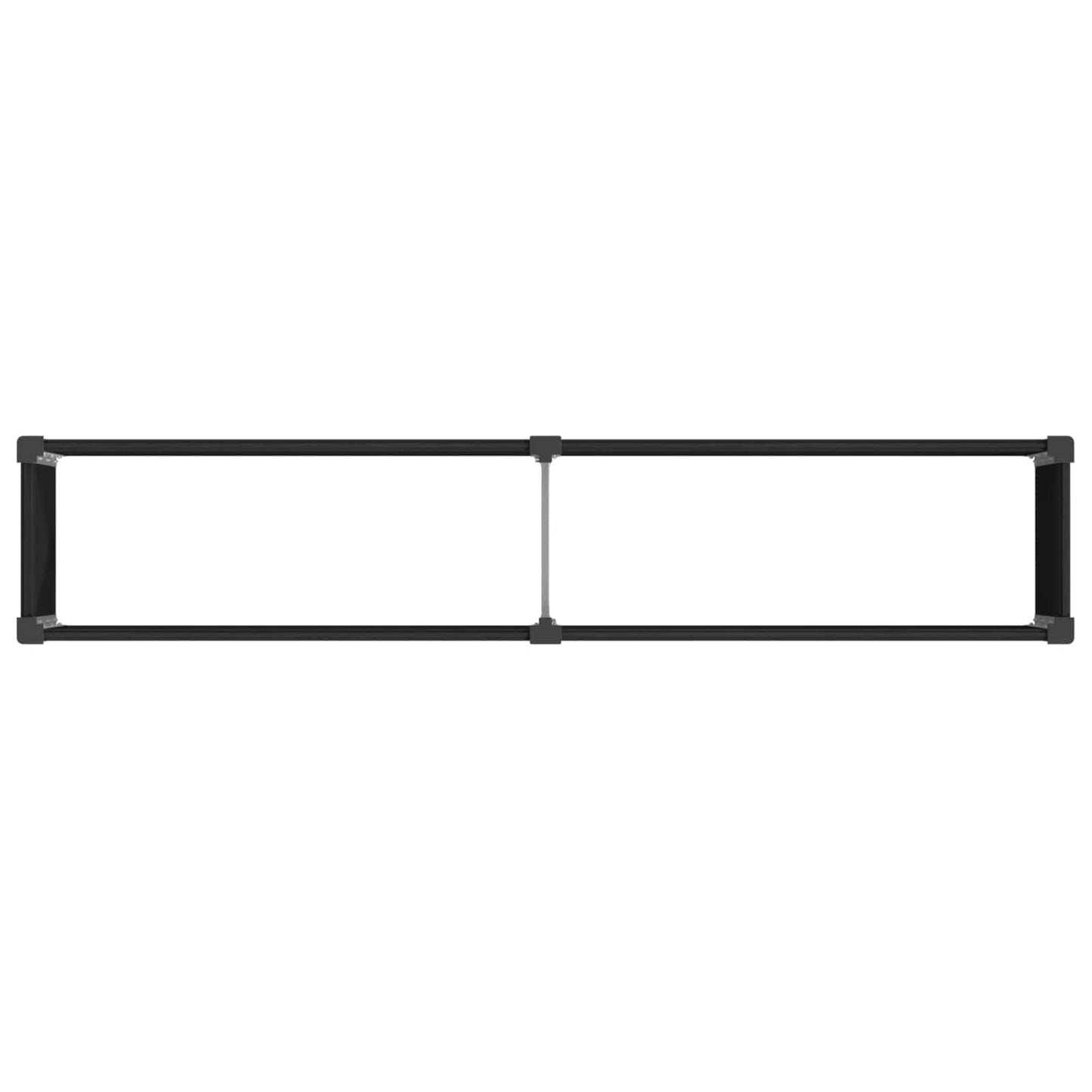 Høybed Svart 250 x 50 x 91 cm