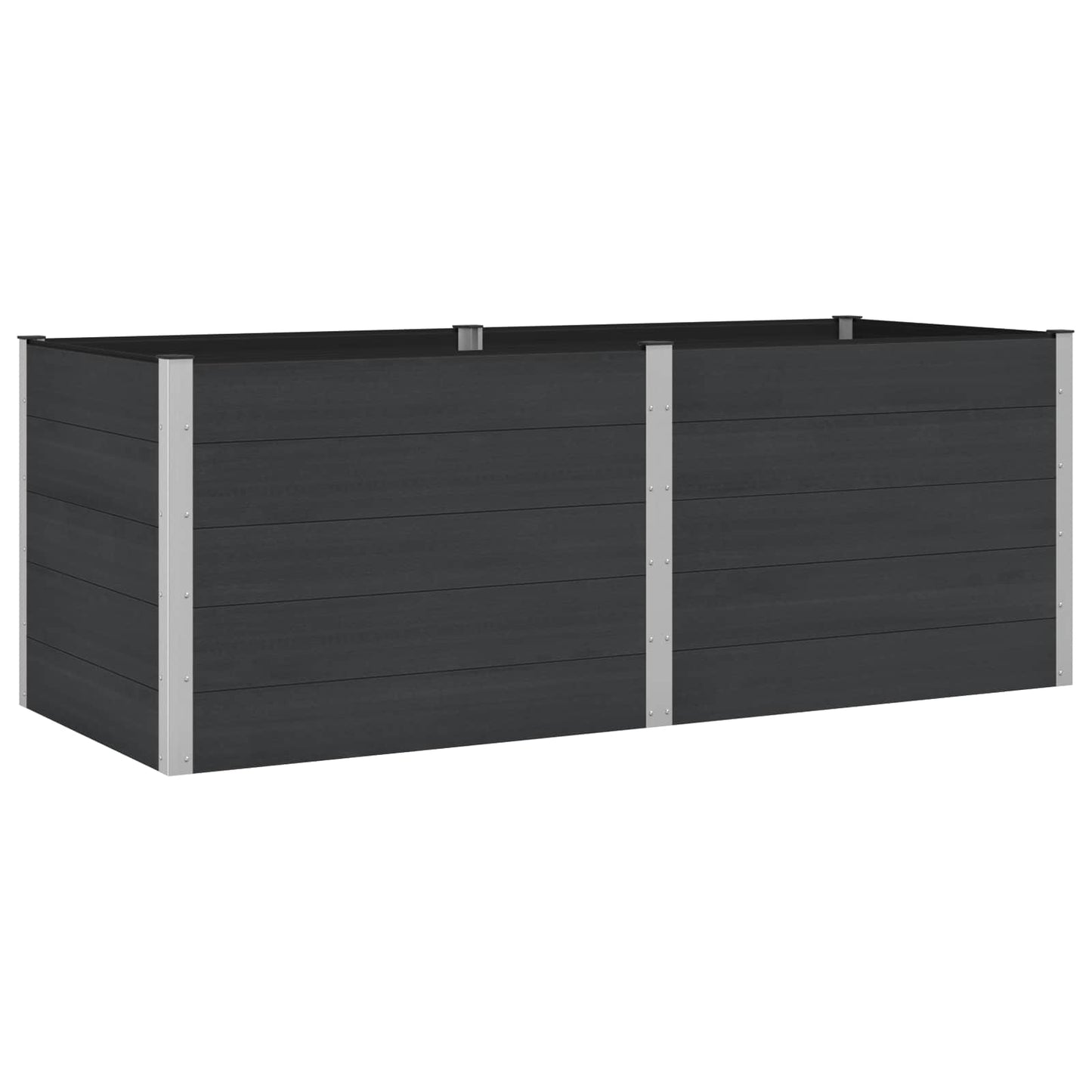 Høybed Svart 250 x 100 x 91 cm