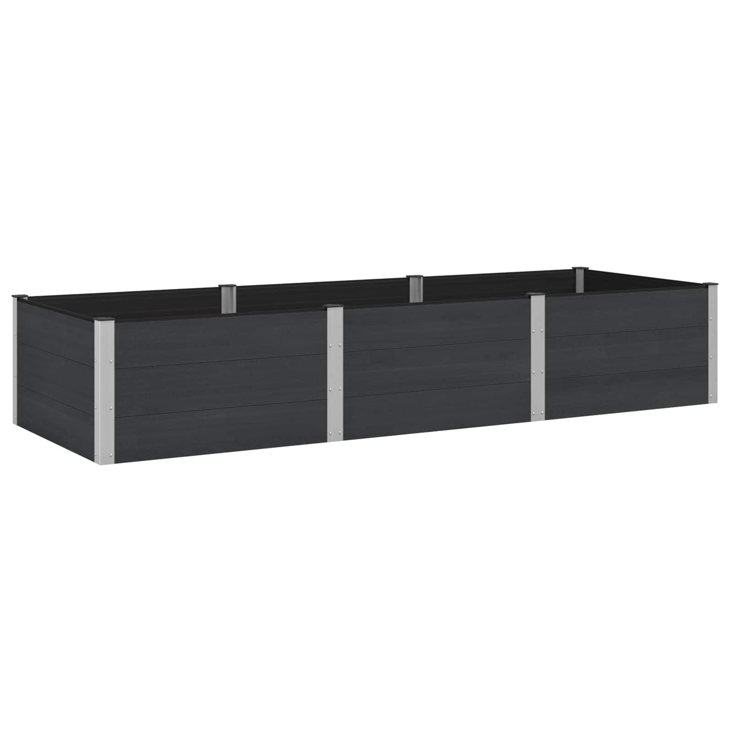 Høybed Svart 300 x 100 x 54 cm