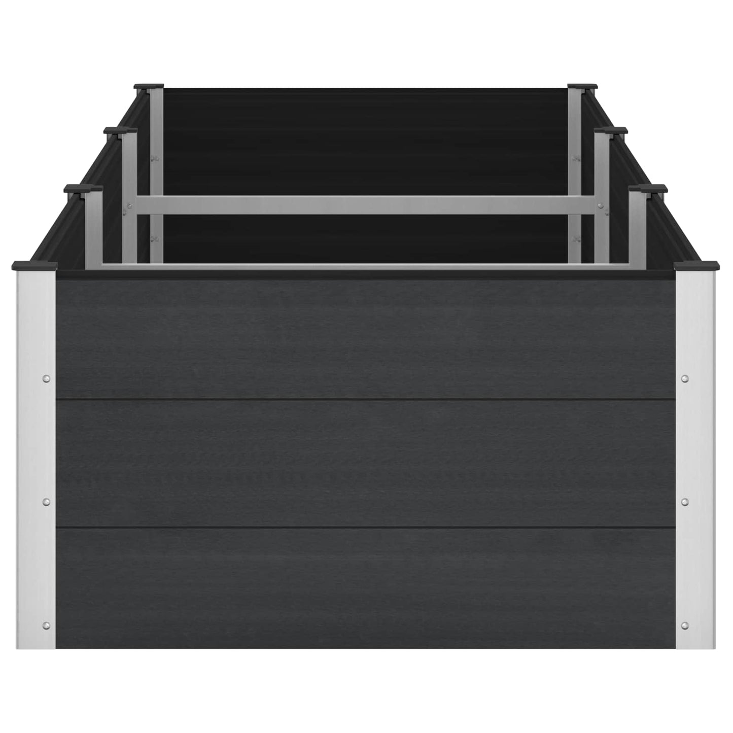 Høybed Svart 300 x 100 x 54 cm