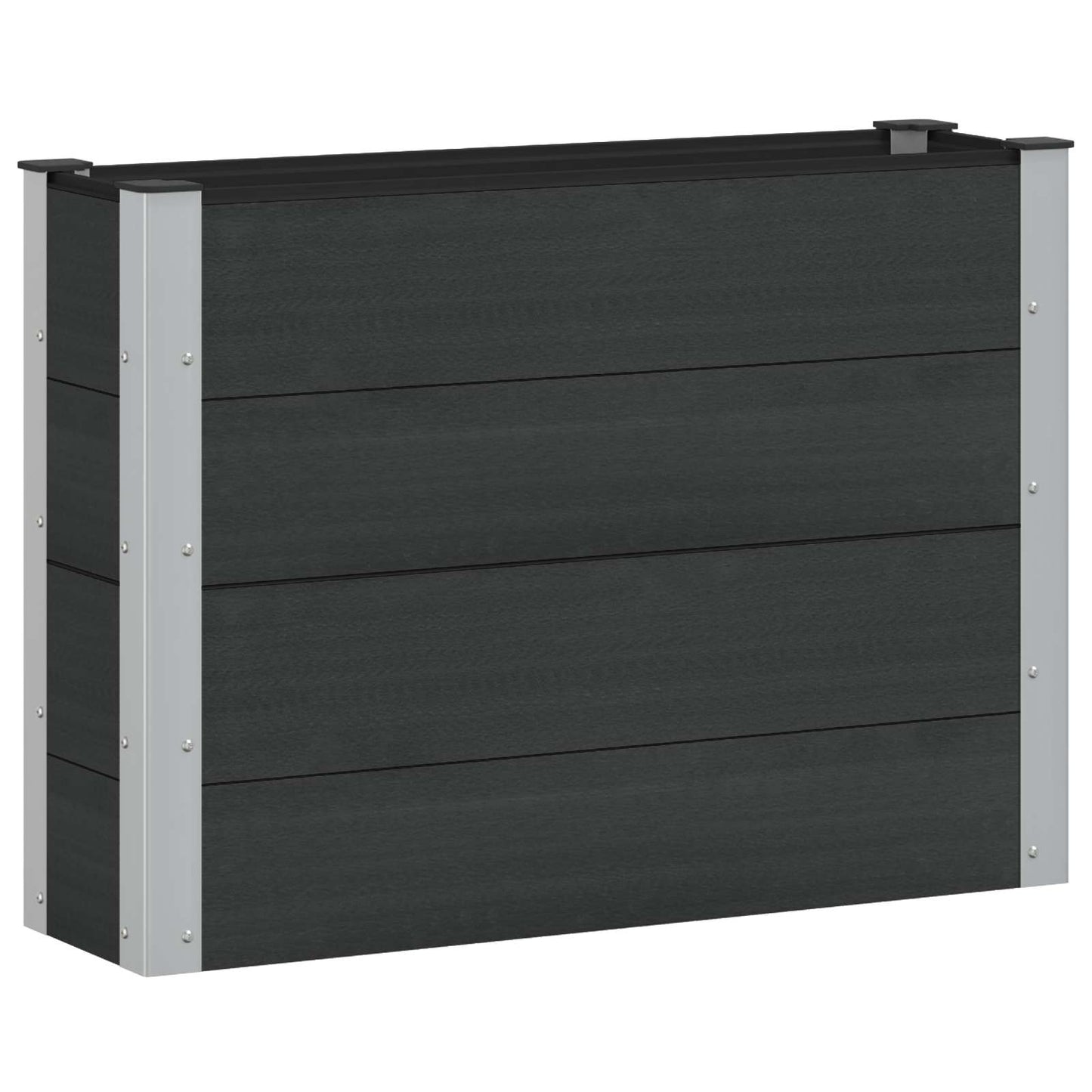 Høybed Svart 100 x 30 x 72 cm