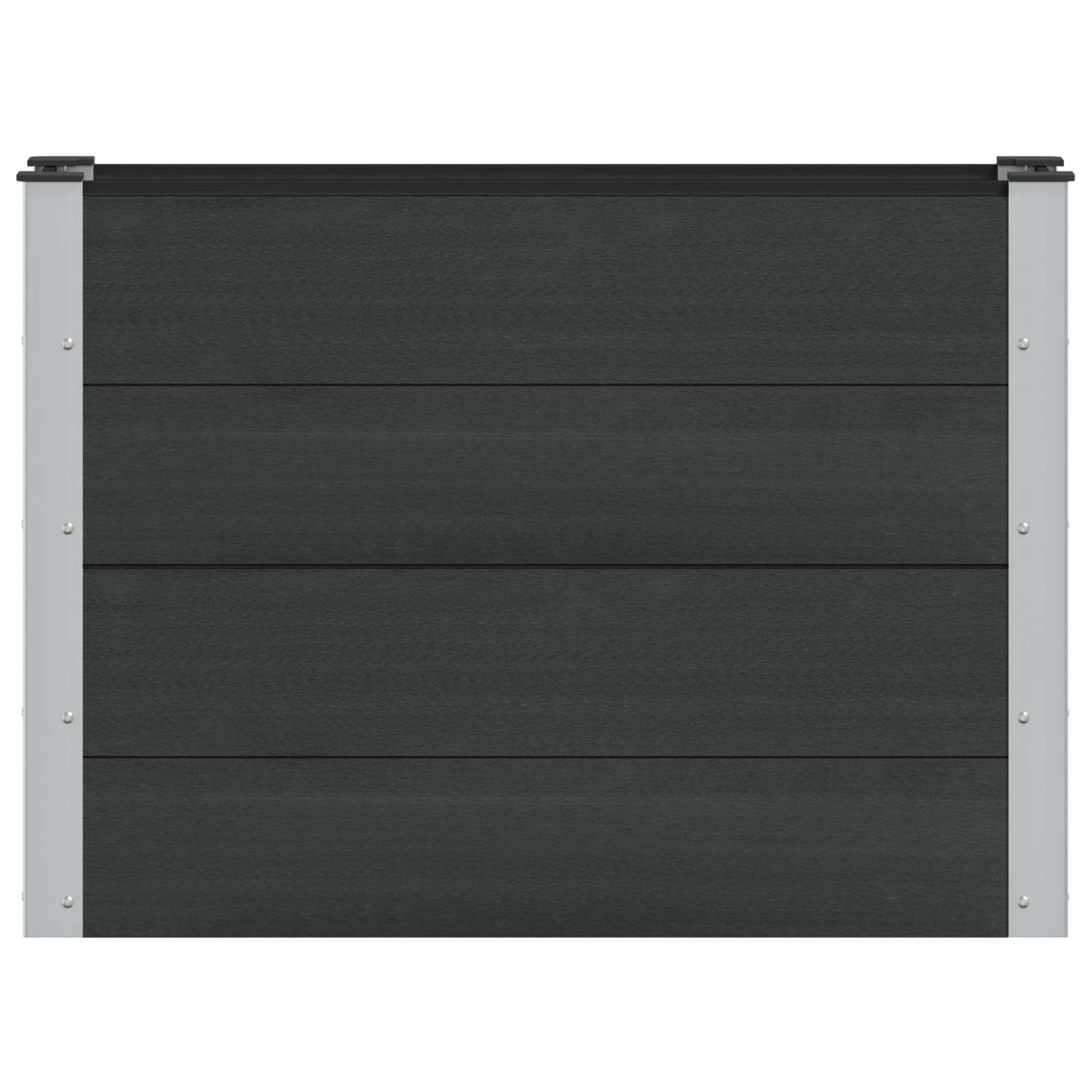 Høybed Svart 100 x 30 x 72 cm