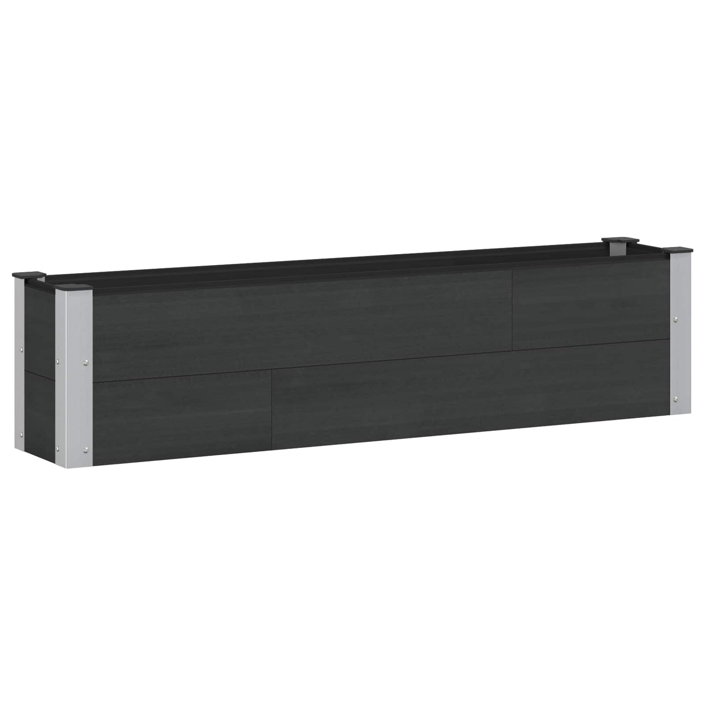 Høybed Svart 150 x 30 x 36 cm