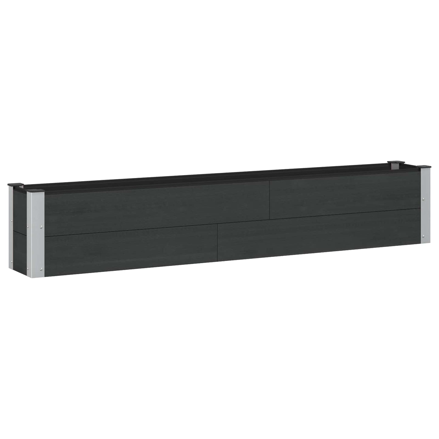Høybed Svart 200 x 30 x 36 cm