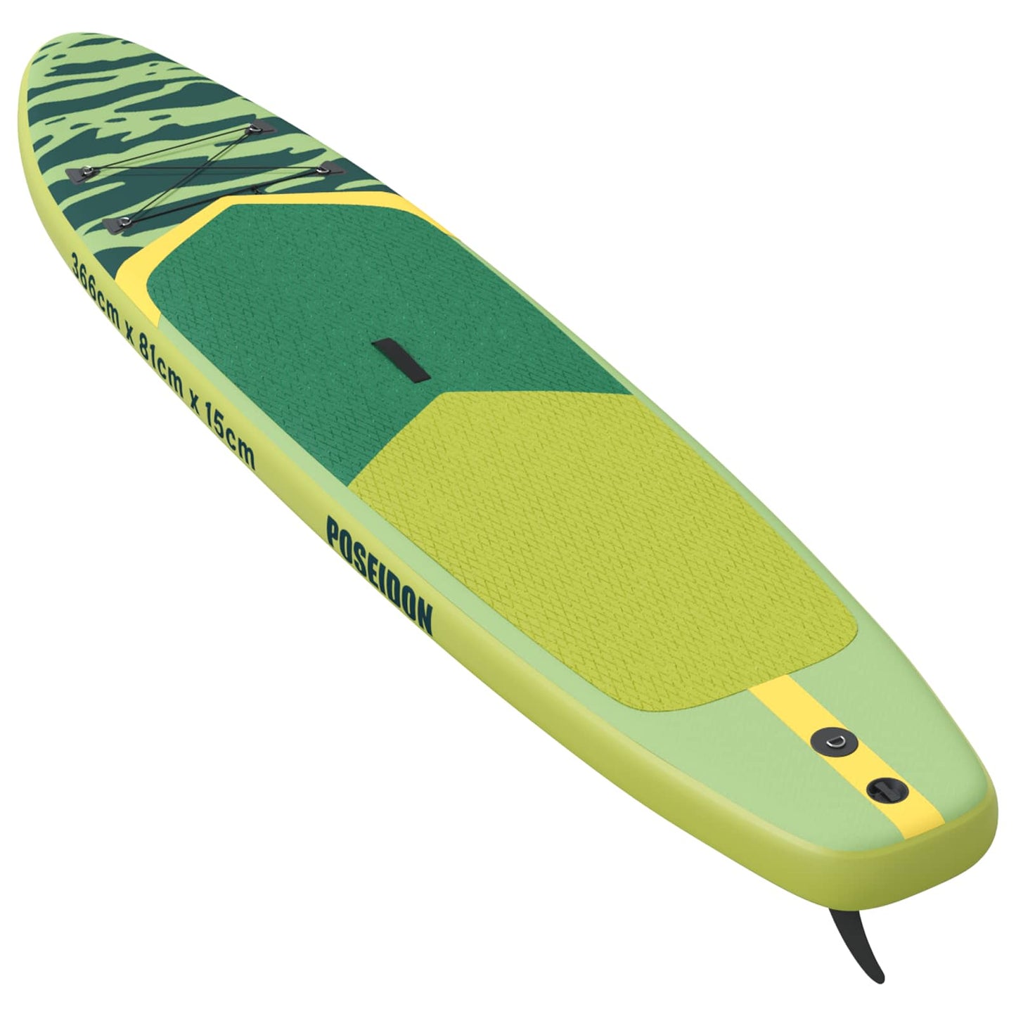 Oppblåsbar Stand Up Paddle Board POSEIDON 366 x 81 x 15 cm for
