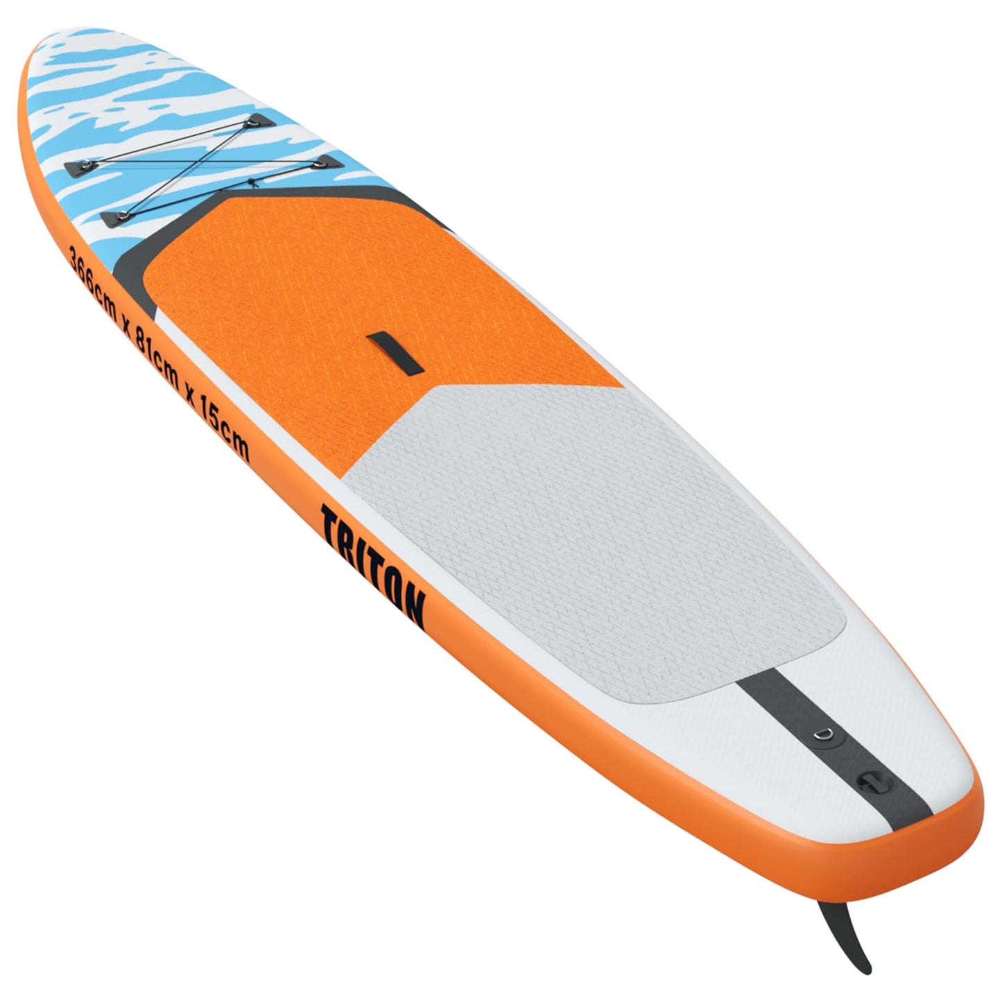 Oppblåsbar Stand Up Paddle Bord TRITON 366 x 81 x 15 cm Blå for