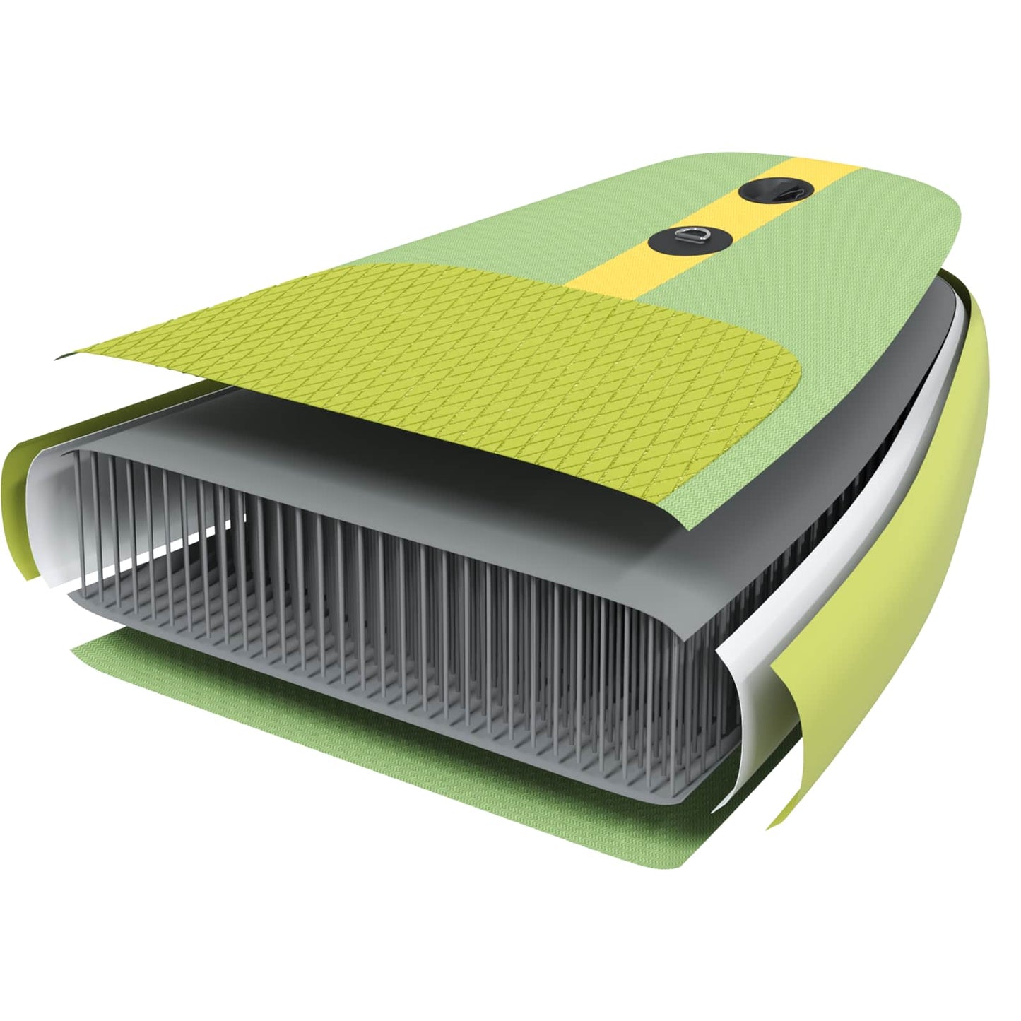 SUP-brett med sete 2-i-1 POSEIDON 335 x 76 x 15 cm Grønn for