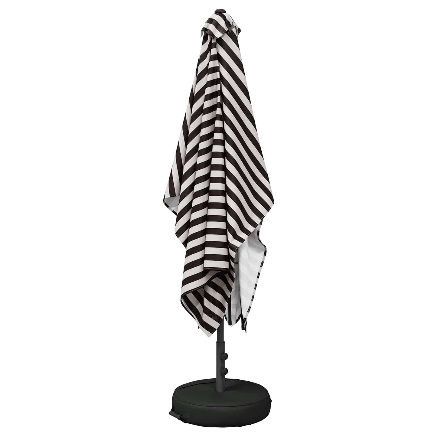 Hageparasol med base 200 x 300 cm Polyester Rektangulær