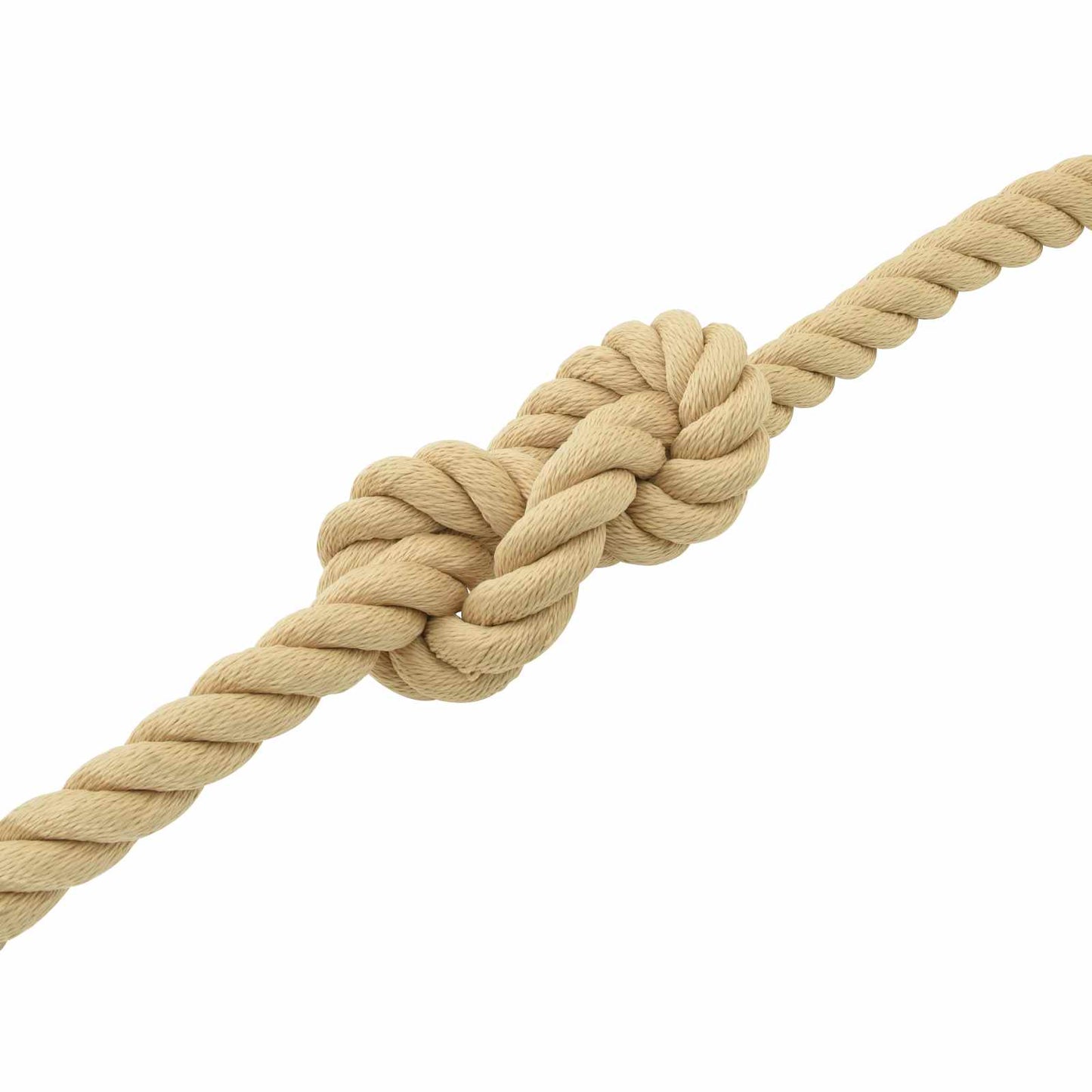 Båtsnor 3 mm 5 m Naturlig