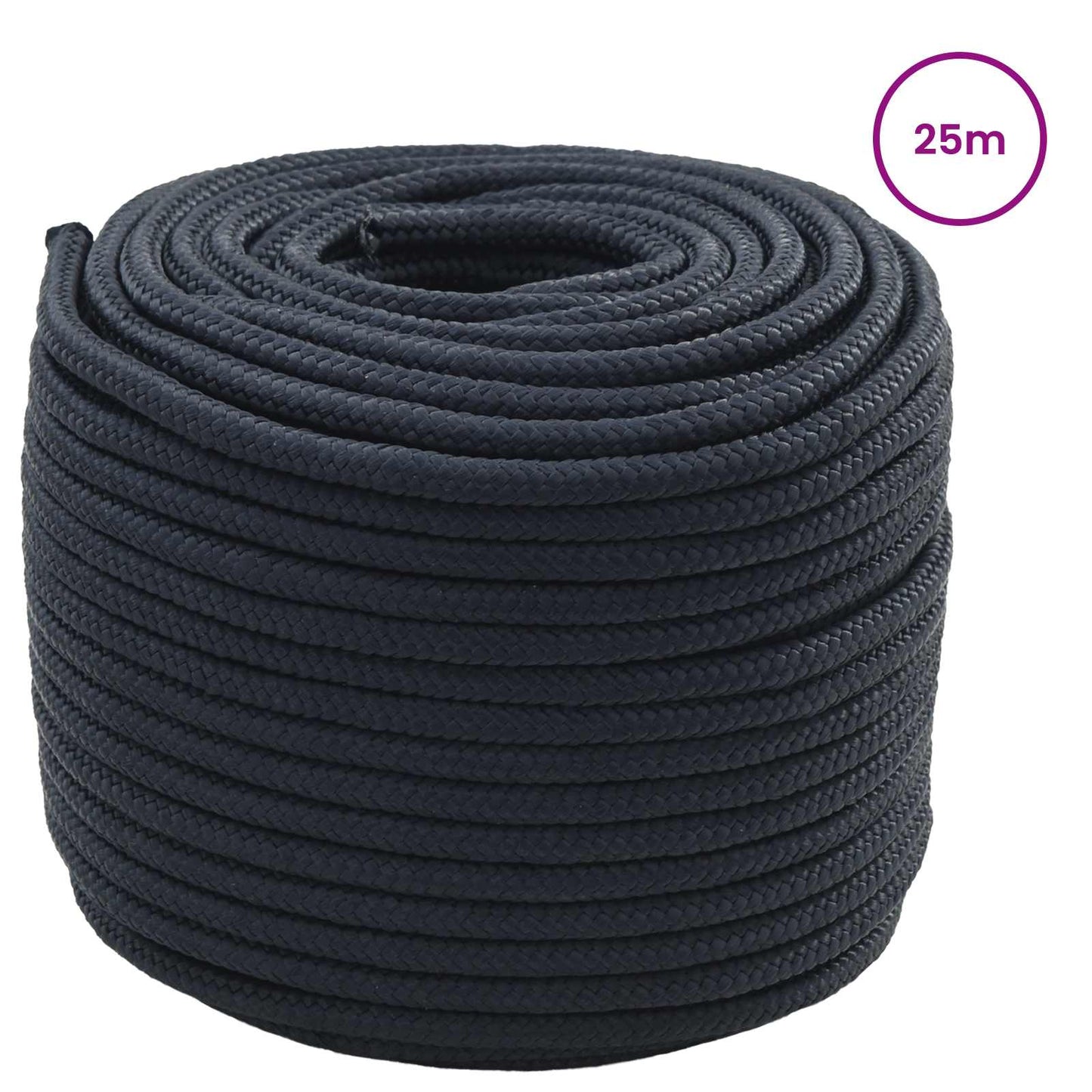 Båtsnor 1 mm 25 m Kongeblå Polyester