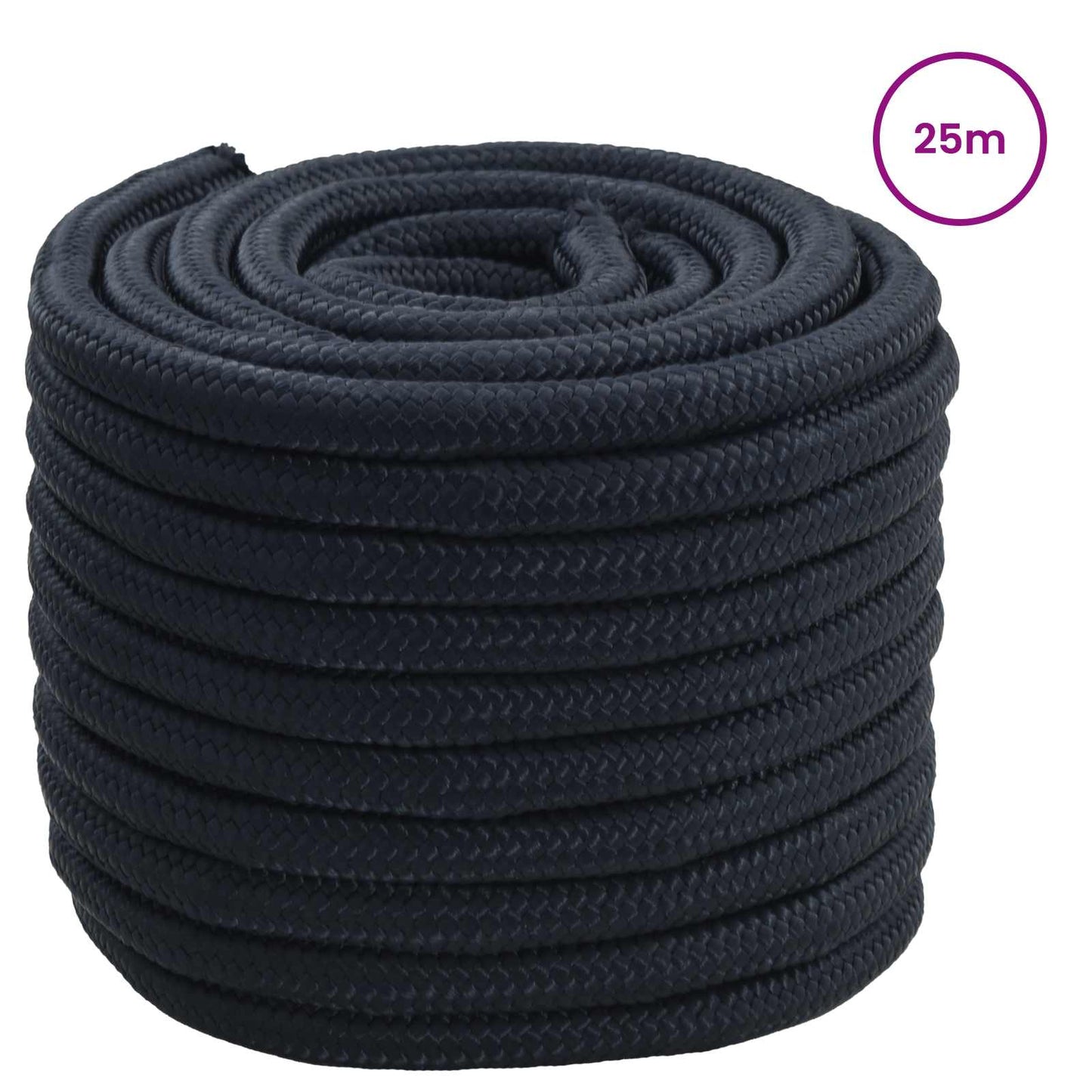 Båtsnor Kongeblå 25 m Polyester