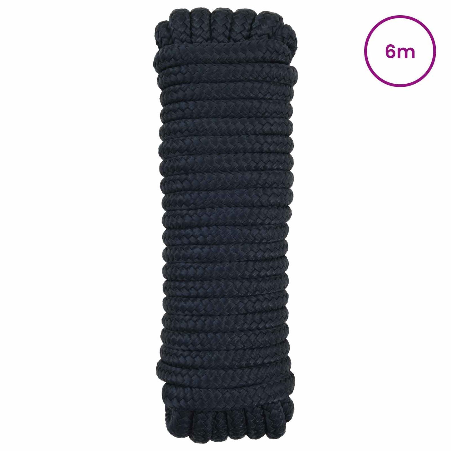 Båtsnor 16 mm 6 m Kongeblå Polyester