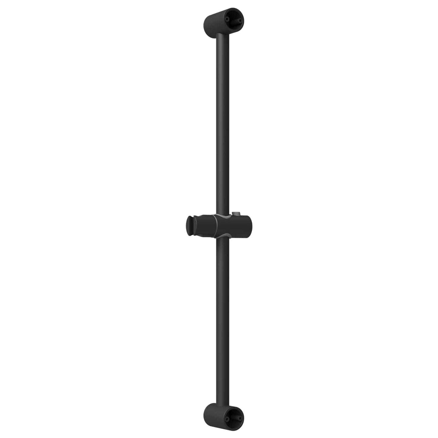 Dusjhodeholder Svart 71 cm Rustfritt stål