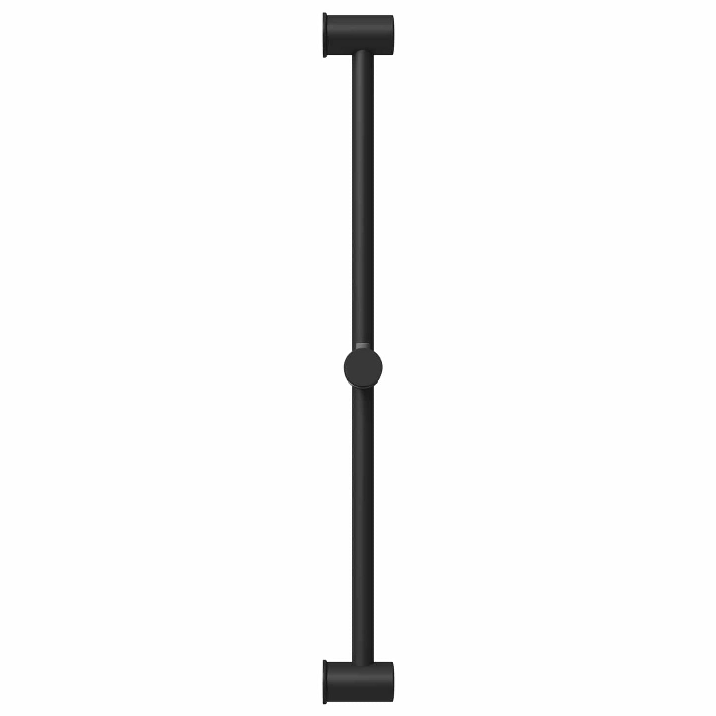 Dusjhodeholder Svart 71 cm Rustfritt stål