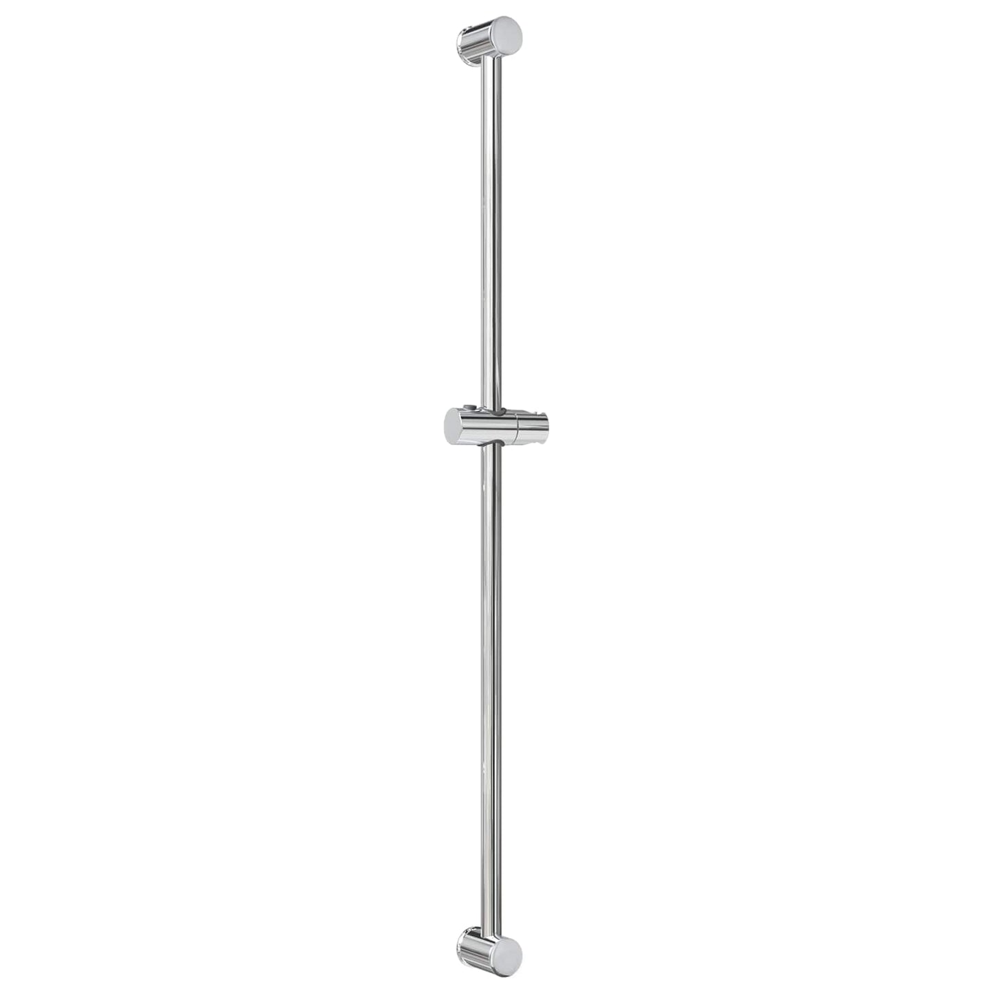 Dusjhodeholder Krom 101 cm Rustfritt stål