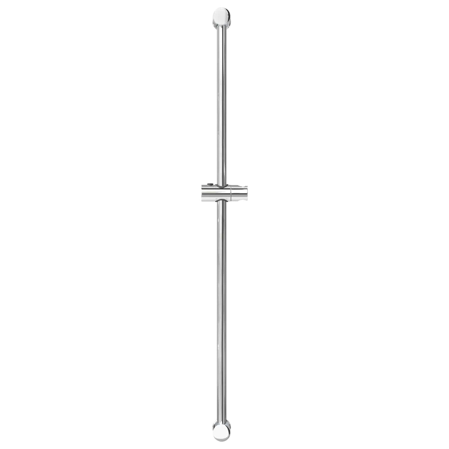 Dusjhodeholder Krom 101 cm Rustfritt stål