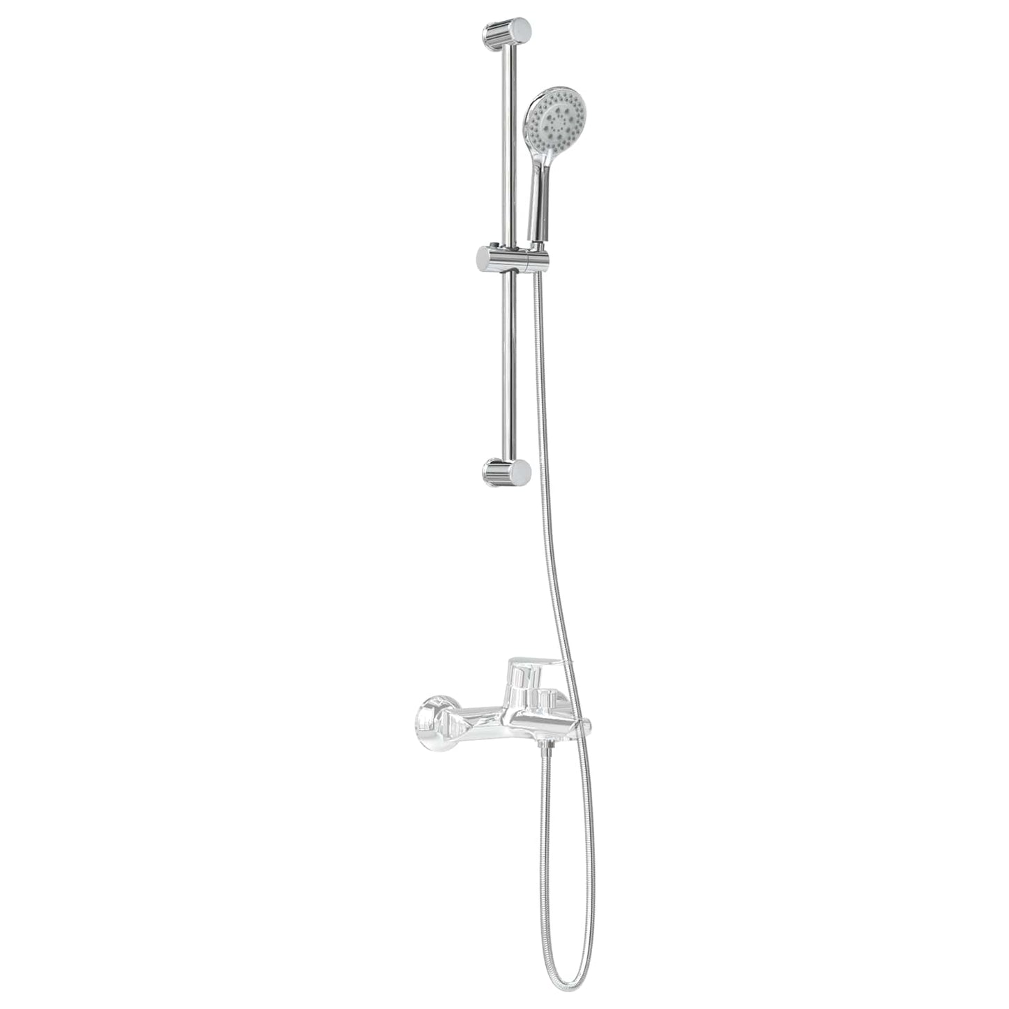 Dusjsystemsett Krom 70 cm Rustfritt stål