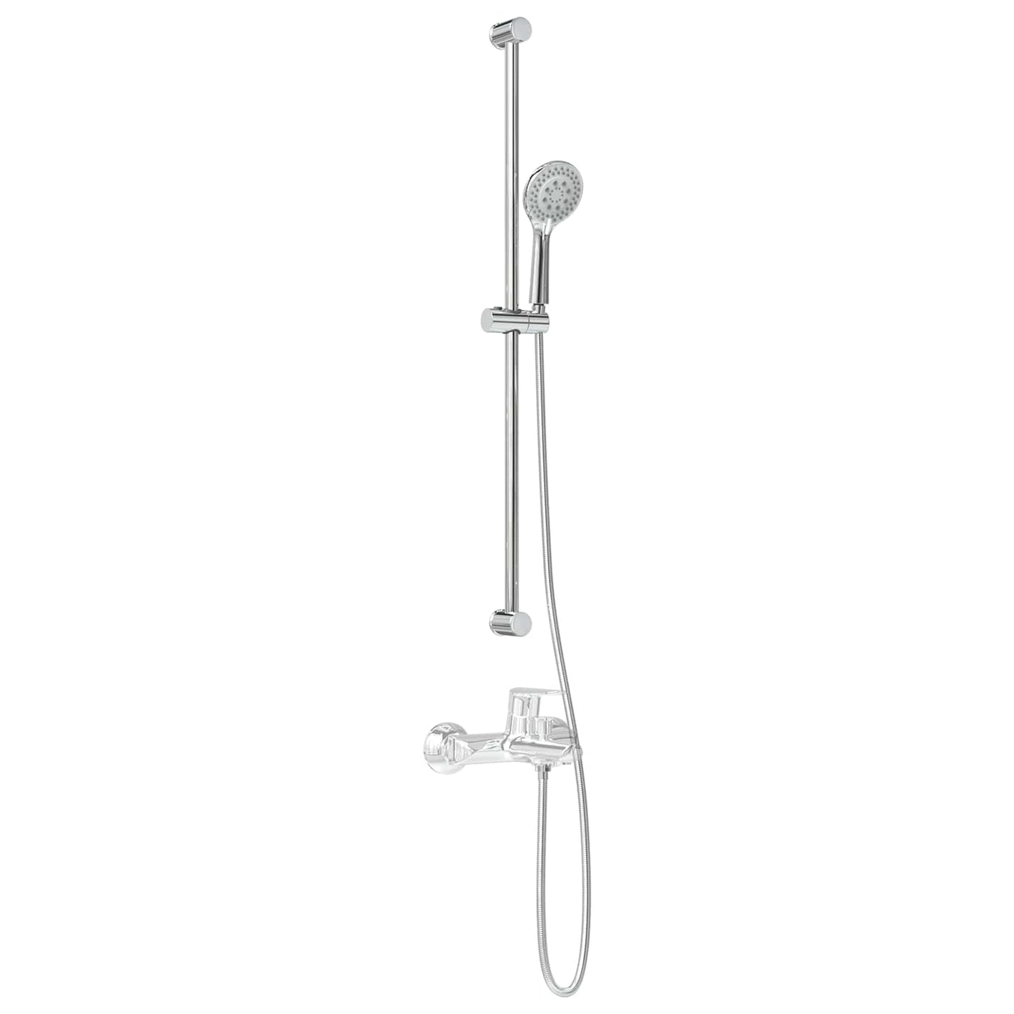 Dusjsystemsett Krom 100 cm Rustfritt stål