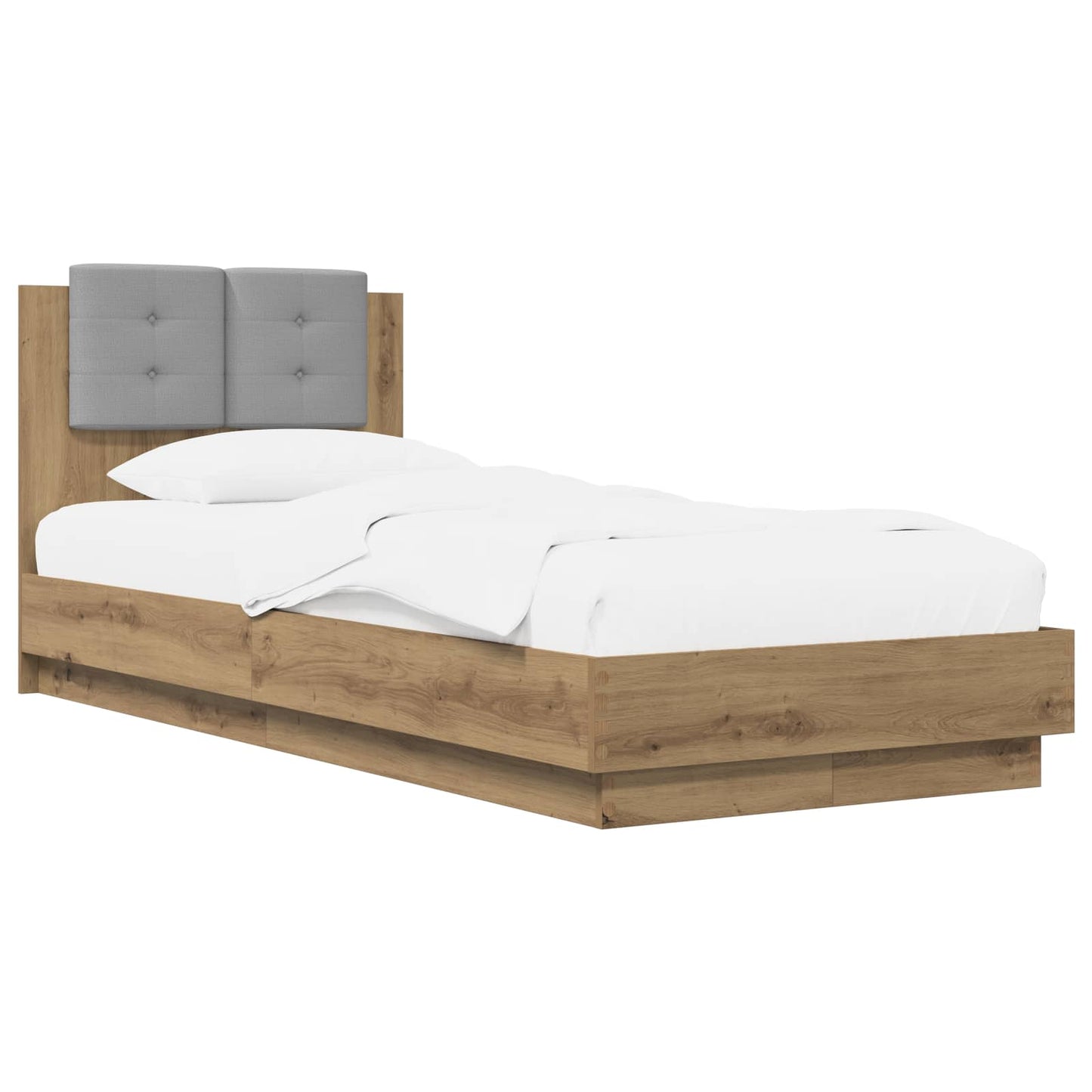Sengestamme med hodegatt Artisan eik 80 x 200 cm Konstruert tre