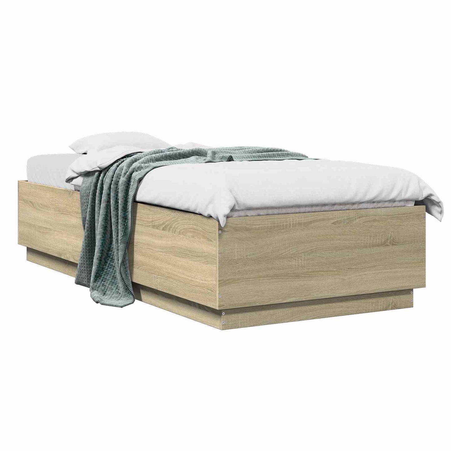 Sengestamme Sonoma eik 80 x 200 cm Konstruert tre